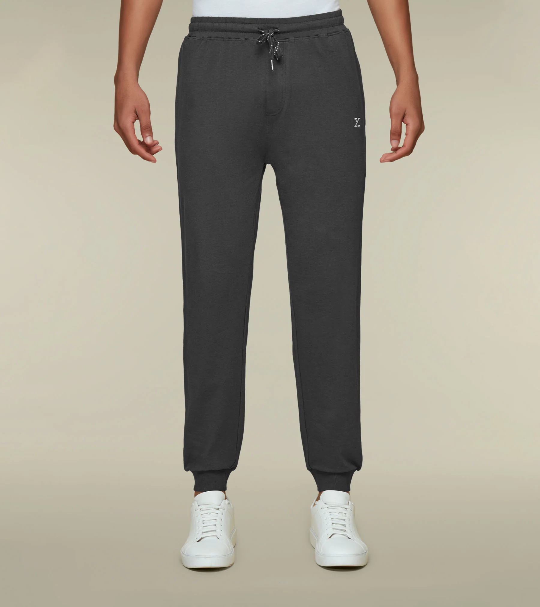 IntelliSoft Ace Modal-Cotton Joggers Graphite Grey - Image 4