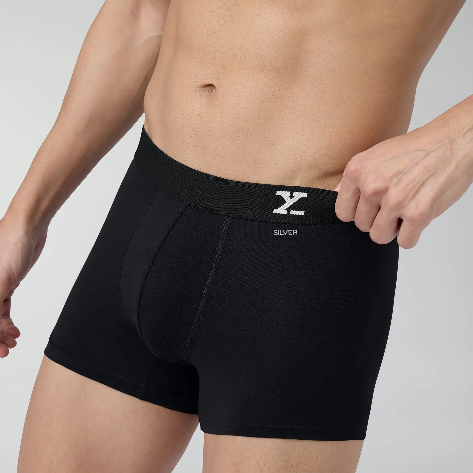 Aero Traq Cotton Trunks Black Knight (Pack of 5) - Image 3