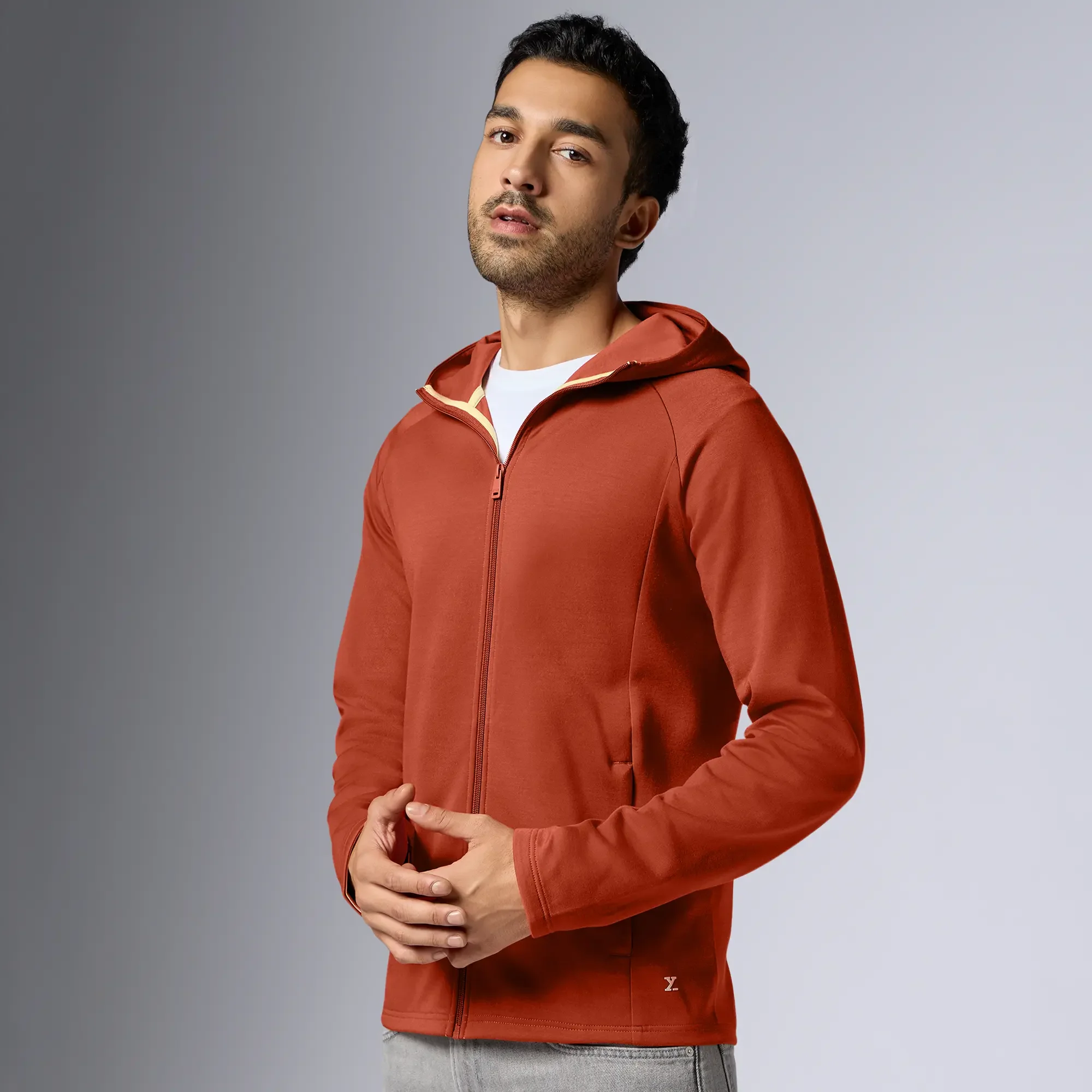Alpha Hoodies Jackets Auburn Red - Image 4