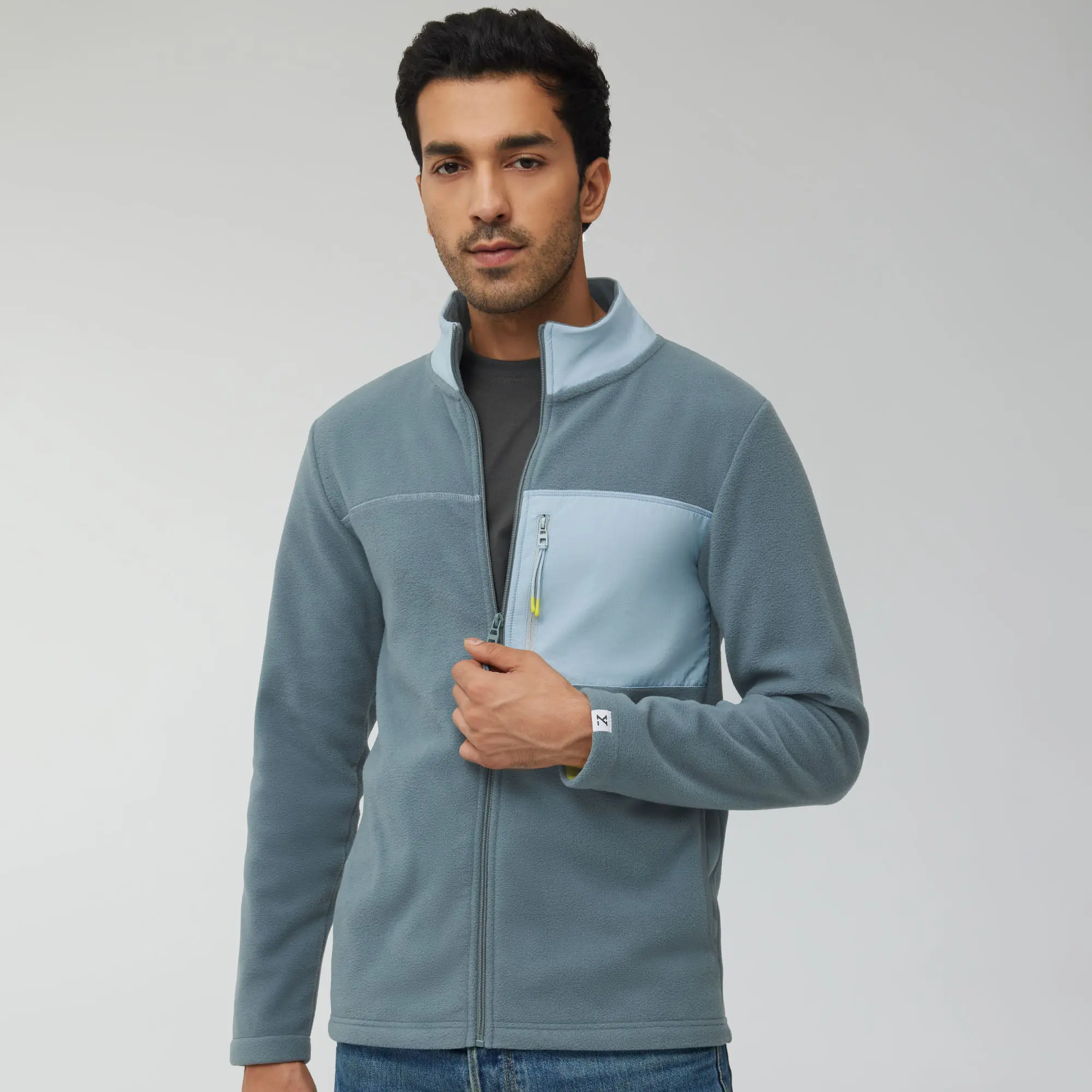 Alterra Fleece Jackets Storm Blue - Image 2
