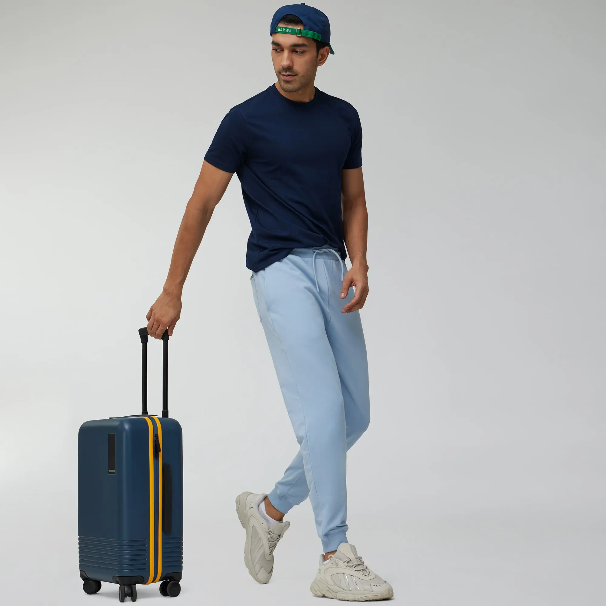 Ascent French Terry Cotton Blend Joggers Glacier Blue - Image 2