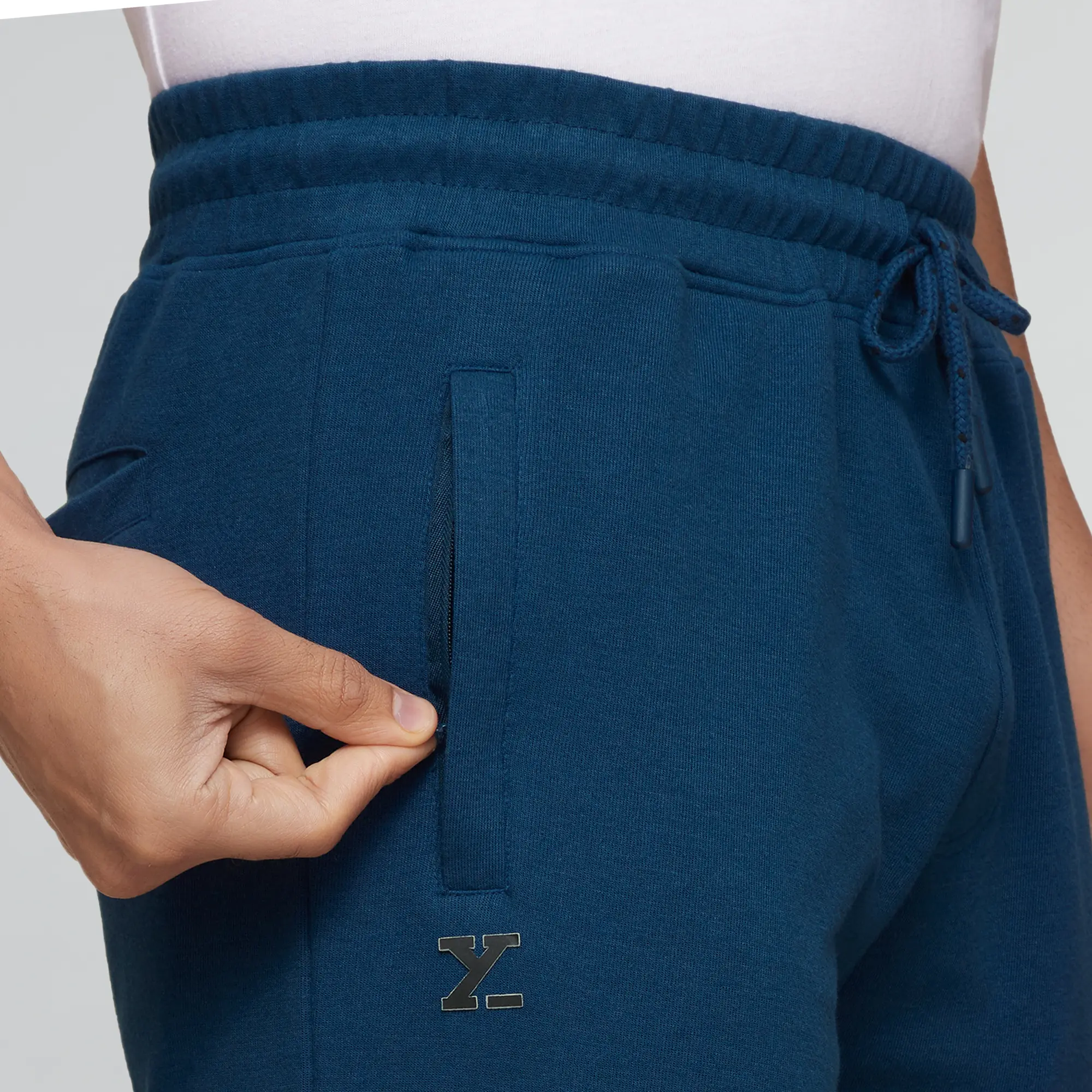 Code Cotton Rich Shorts Oxford Blue - Image 6