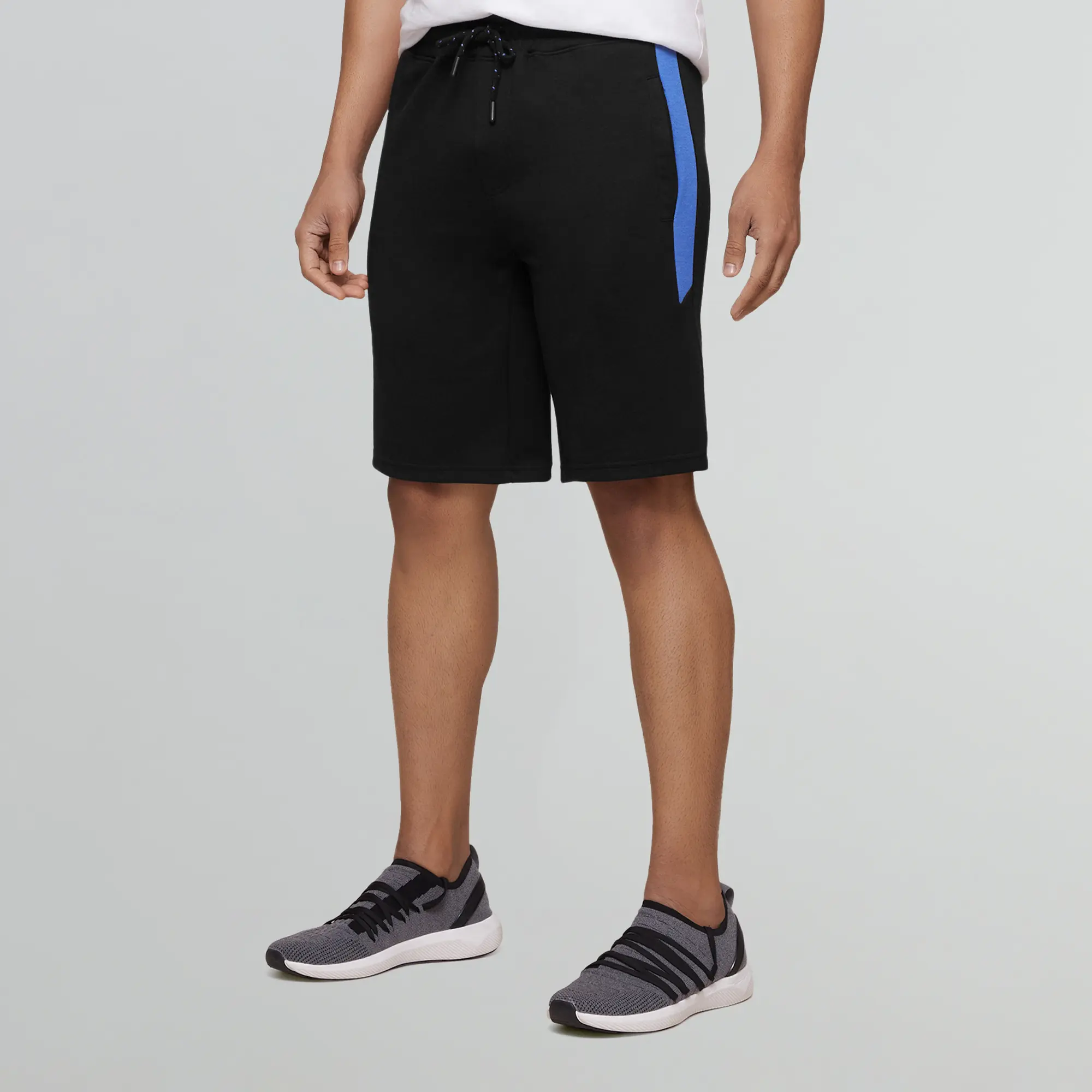 Code Cotton Rich Shorts Pitch Black - Image 5