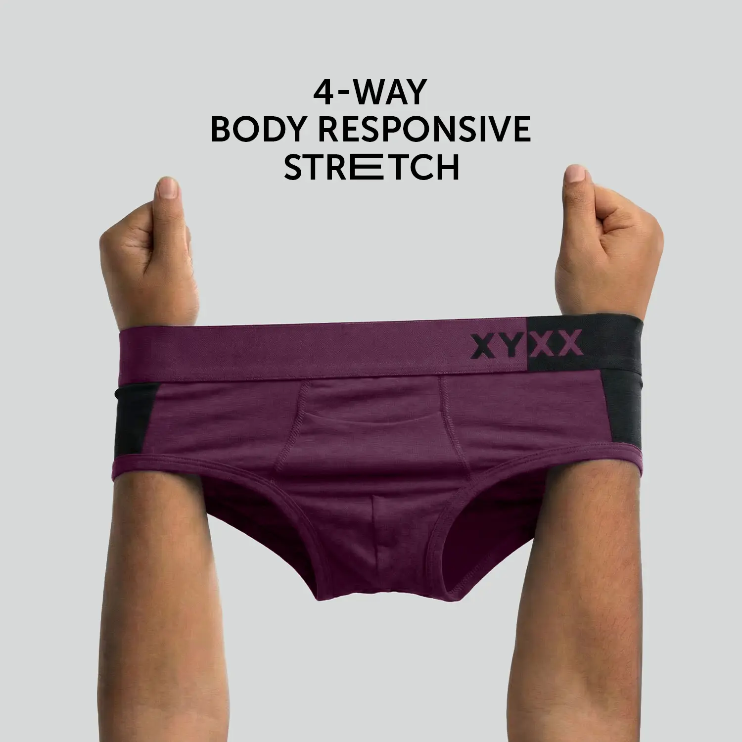 Dualist Modal Briefs Purple Plum - Image 3