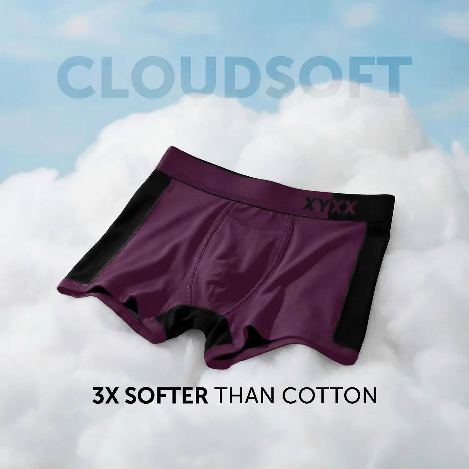 Dualist Modal Trunks Purple Plum - Image 3