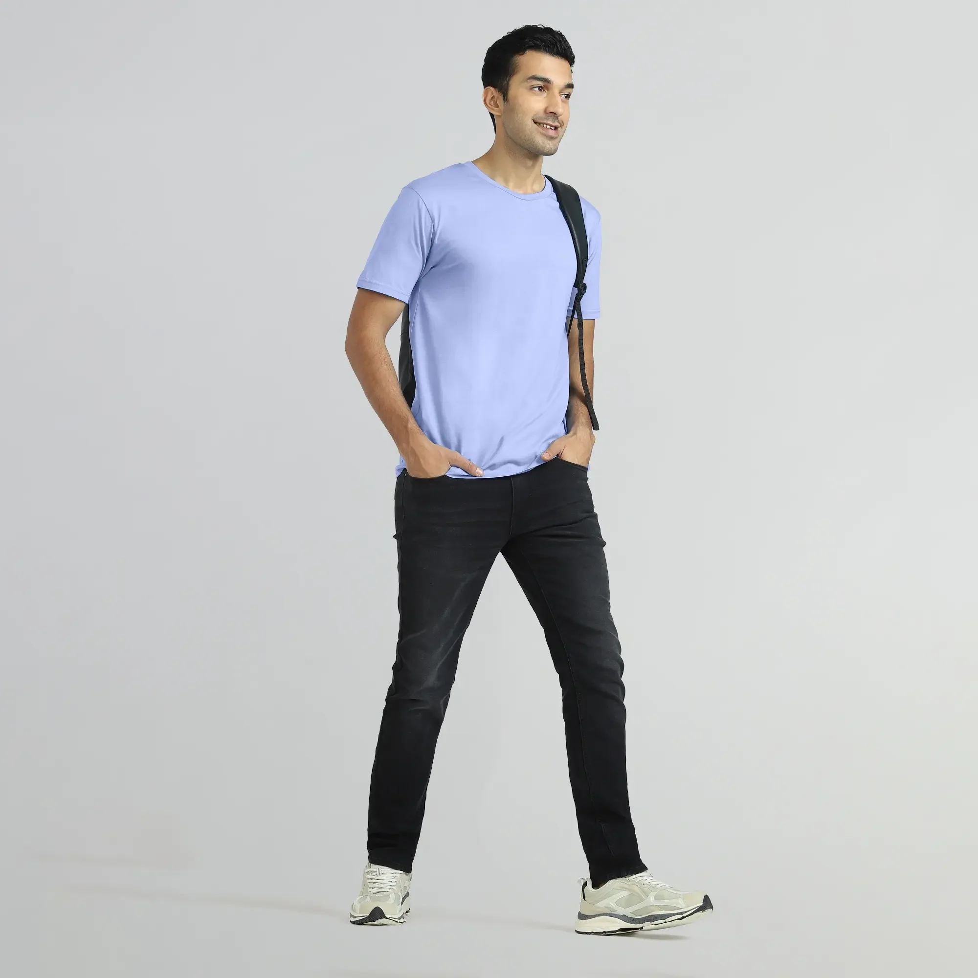 Iconique Supima Cotton T-shirt Iceberg Blue - Image 2