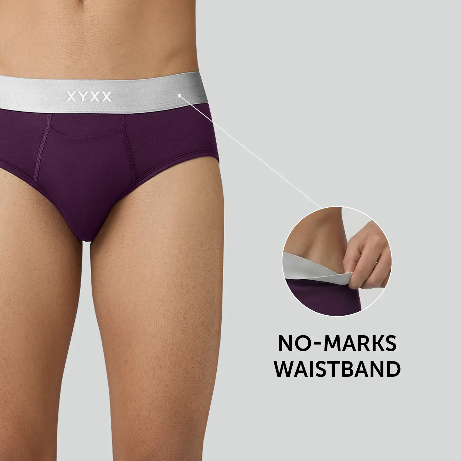 Illuminati Modal Briefs Plum Purple - Image 5