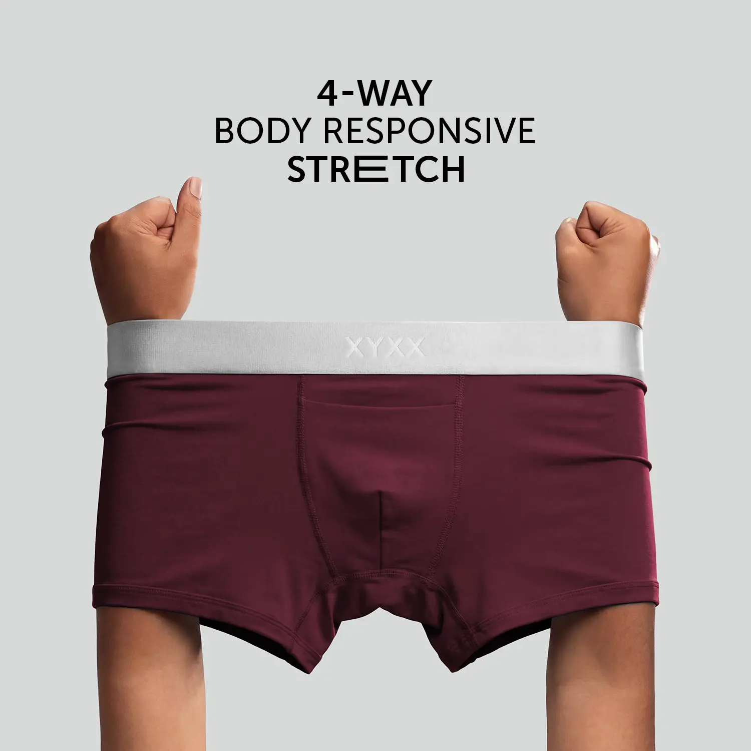 Illuminati Modal Trunks Dark Maroon - Image 5