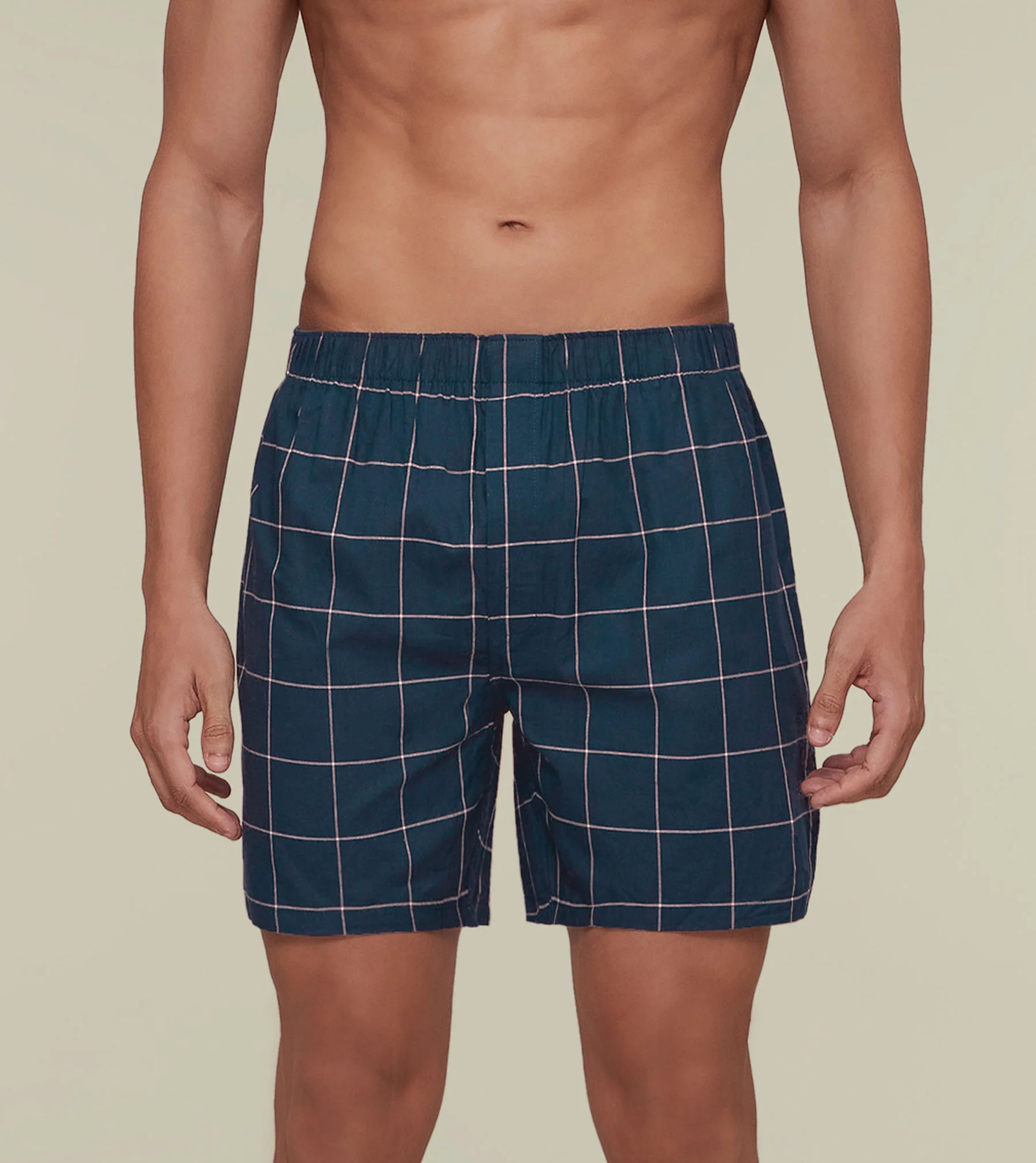 Checkmate Combed Cotton Boxers Pink Pop