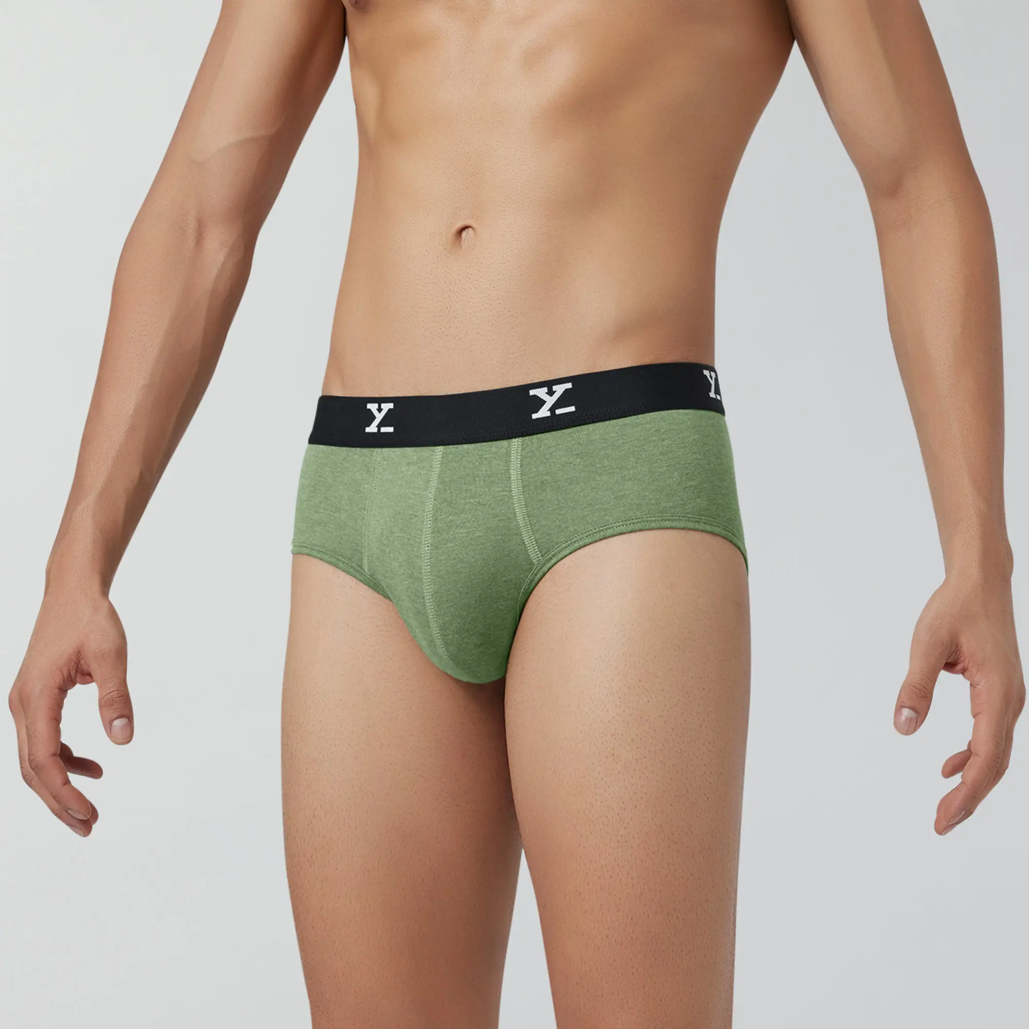 Classic Medley Briefs Olive Green - Image 5