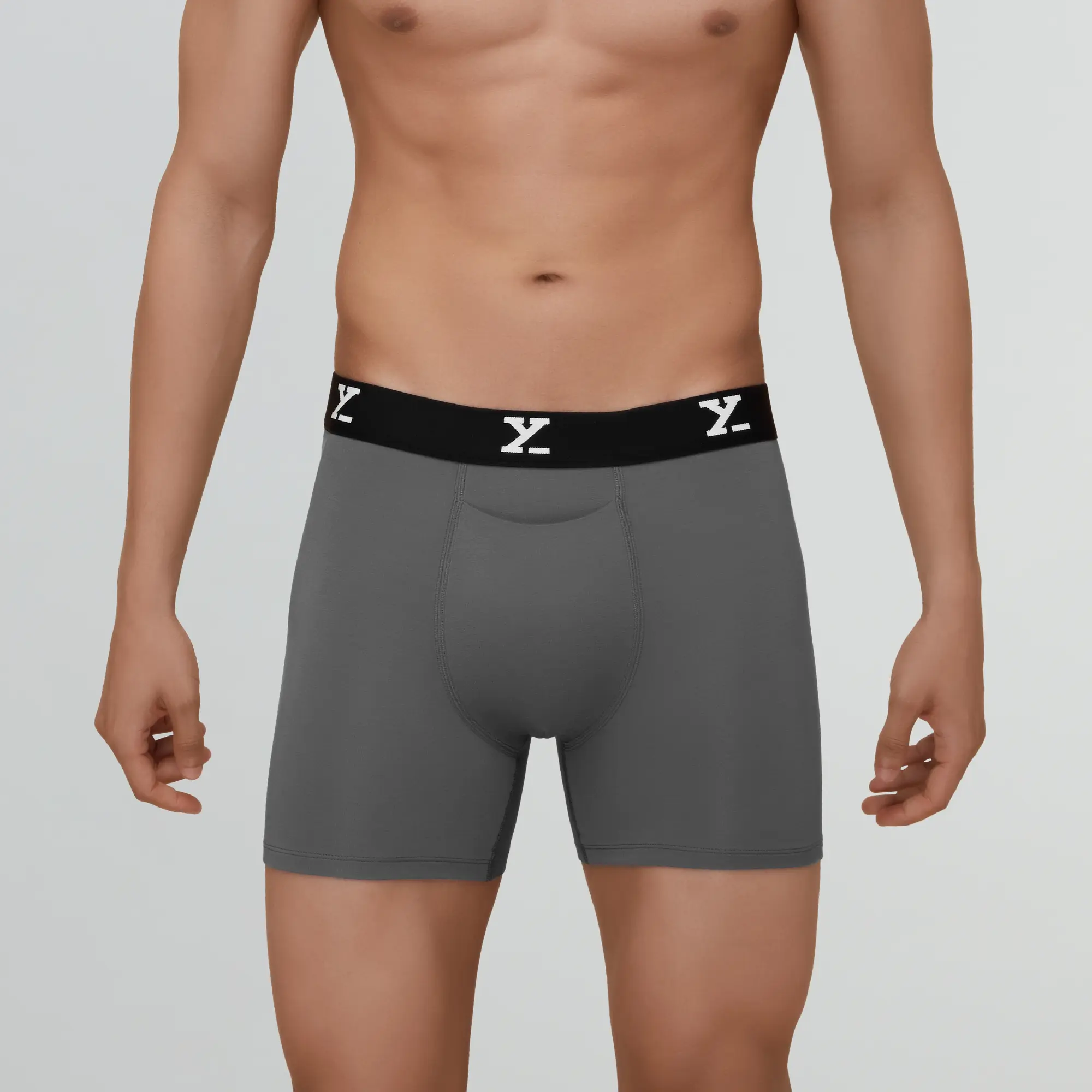 Ace Modal Boxer Briefs Charcoal Grey