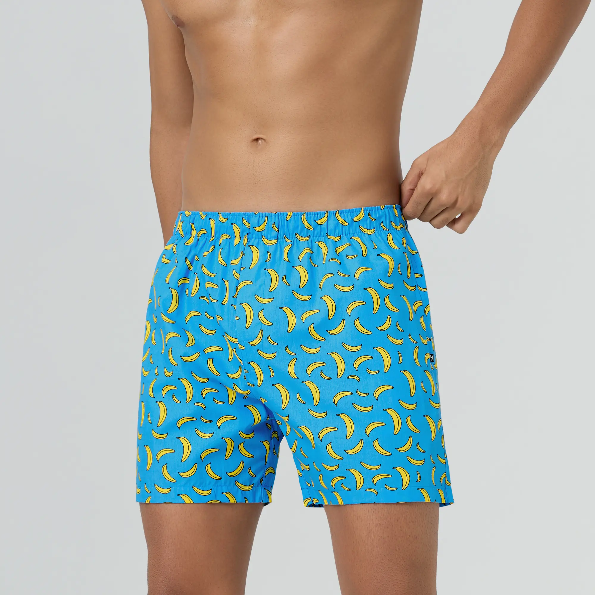 Remix Cotton Boxers Banana Blue - Image 3