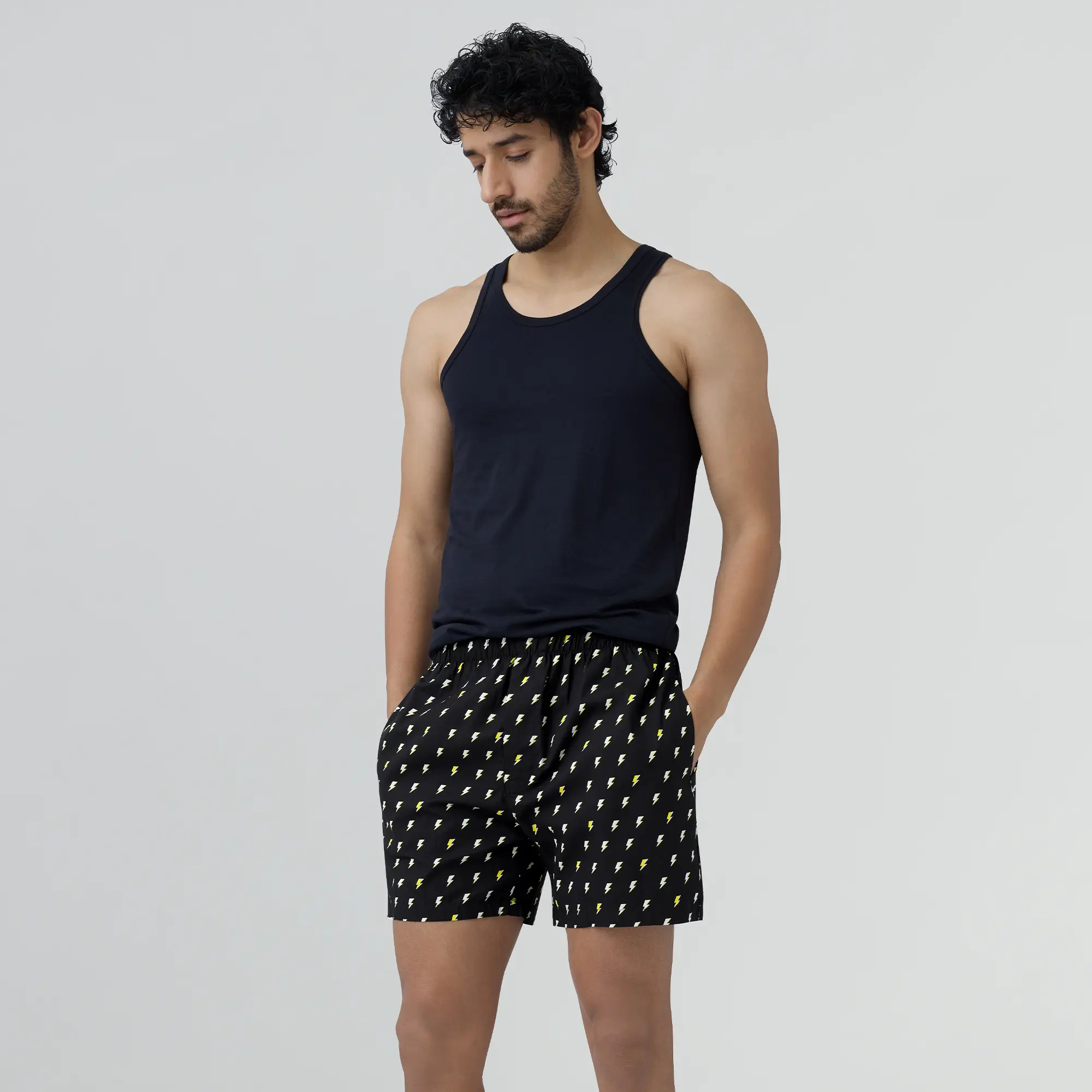 Remix Cotton Boxers Lightning Black - Image 6
