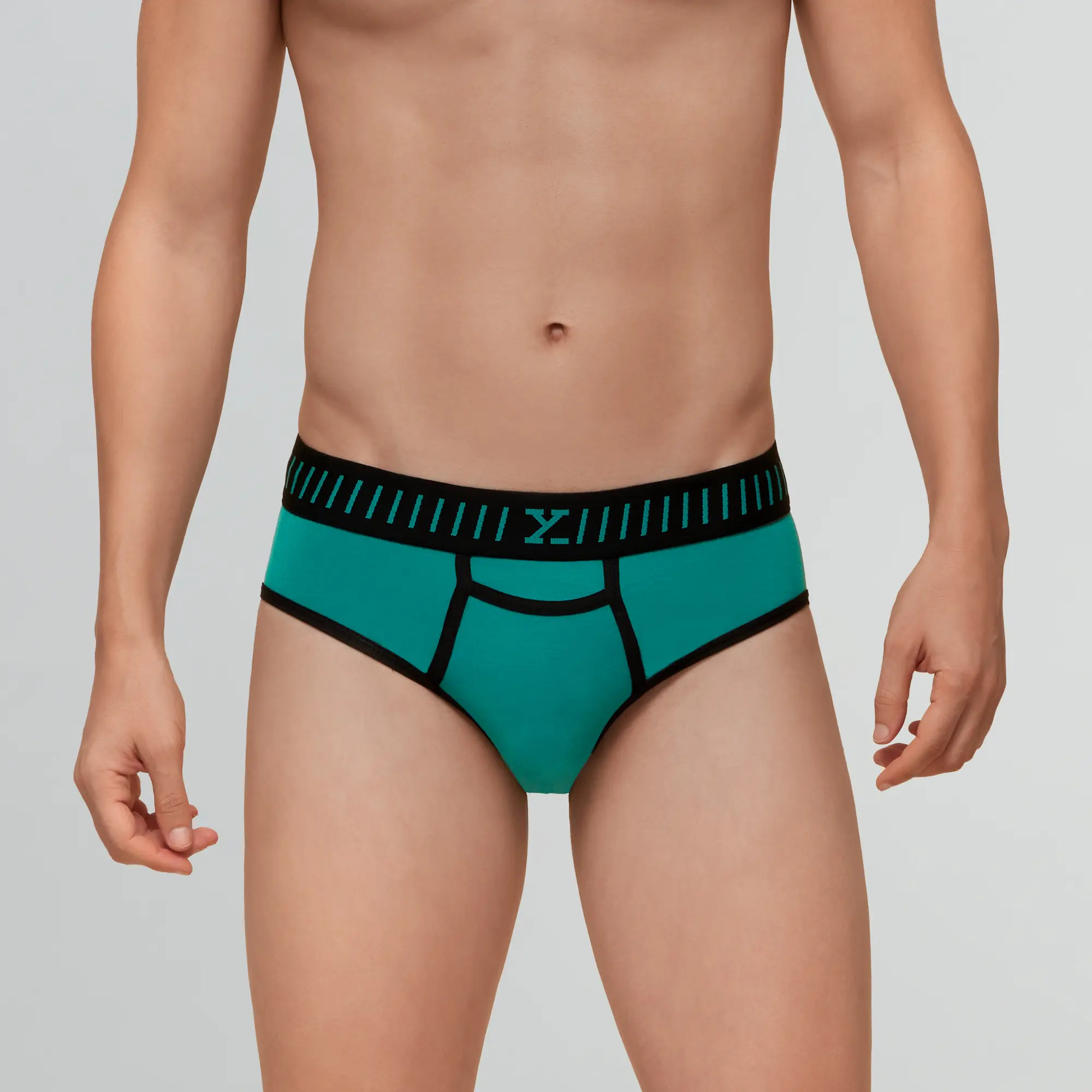 Vibe Briefs Aqua Green
