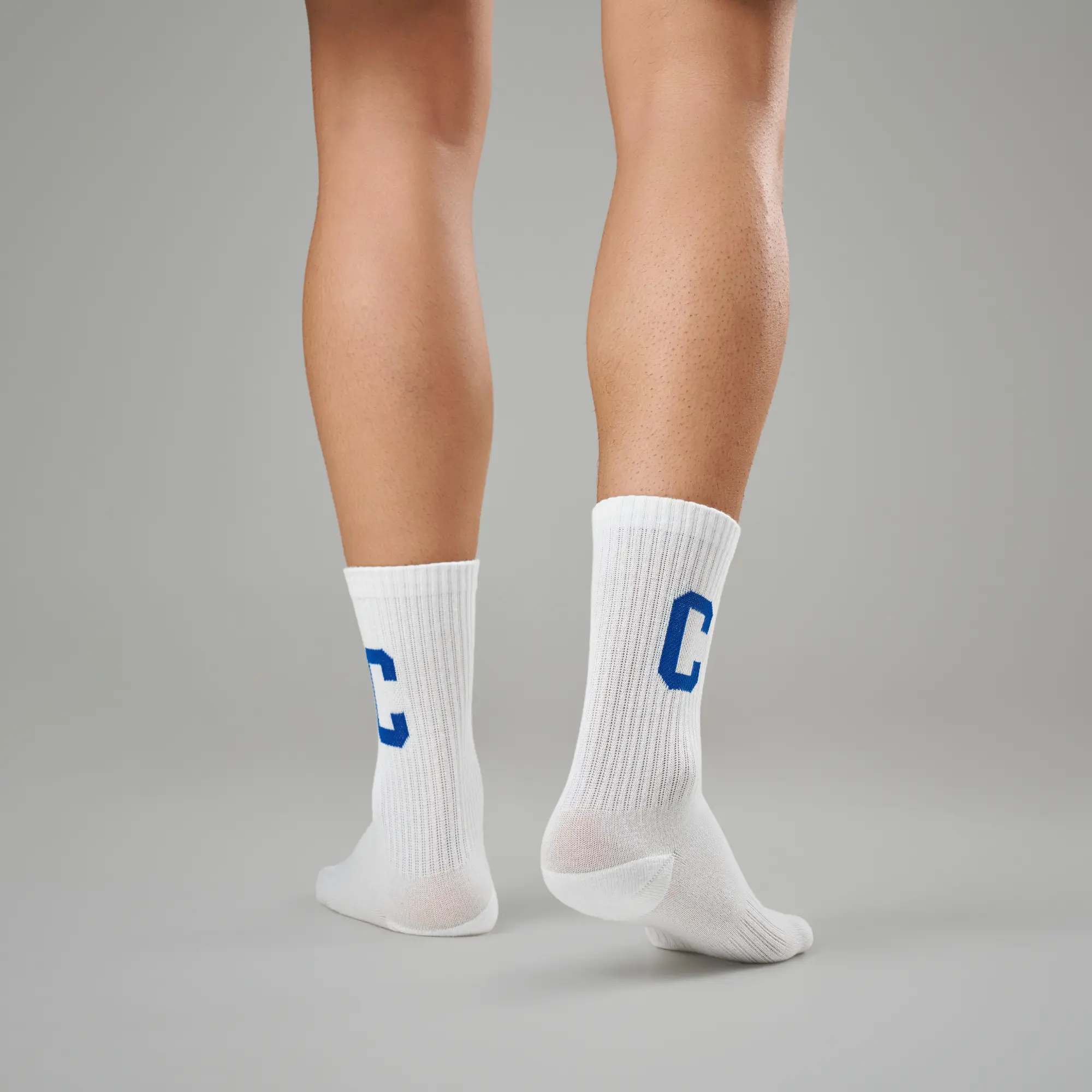 Crew Calf Length Socks - Victory White - Image 6