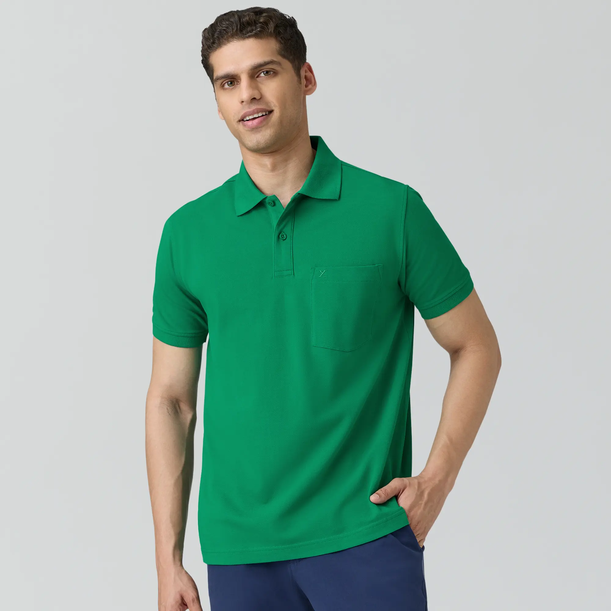 Code Polo T-shirts Fiesta Green