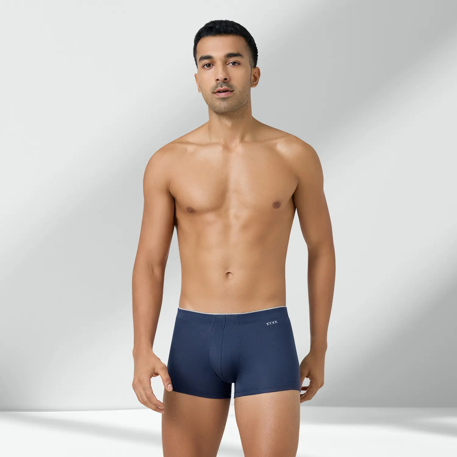 Super Combed Cotton-Modal Trunks - Estate Blue - Image 4