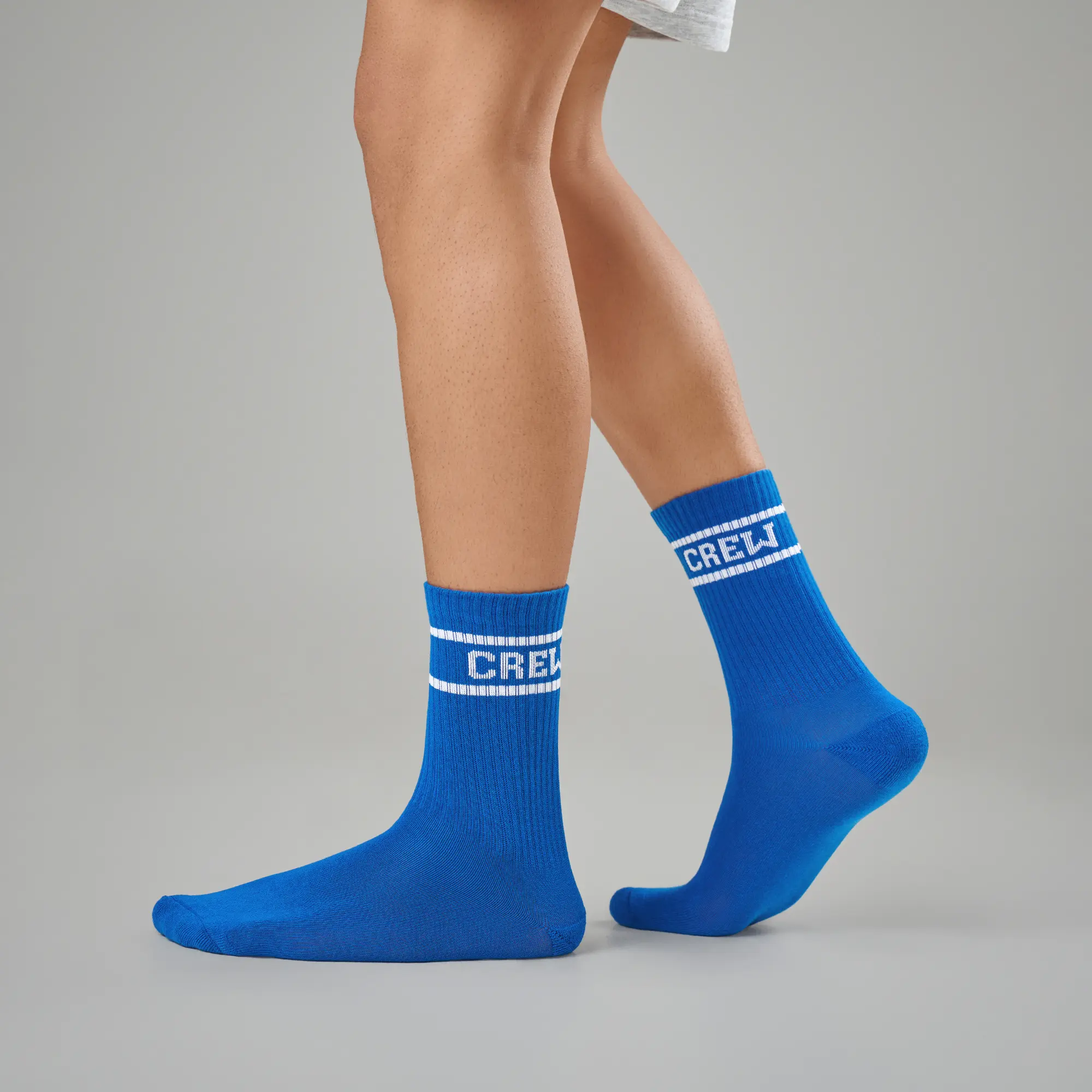 Crew Calf Length Socks - Varsity Blue - Image 2