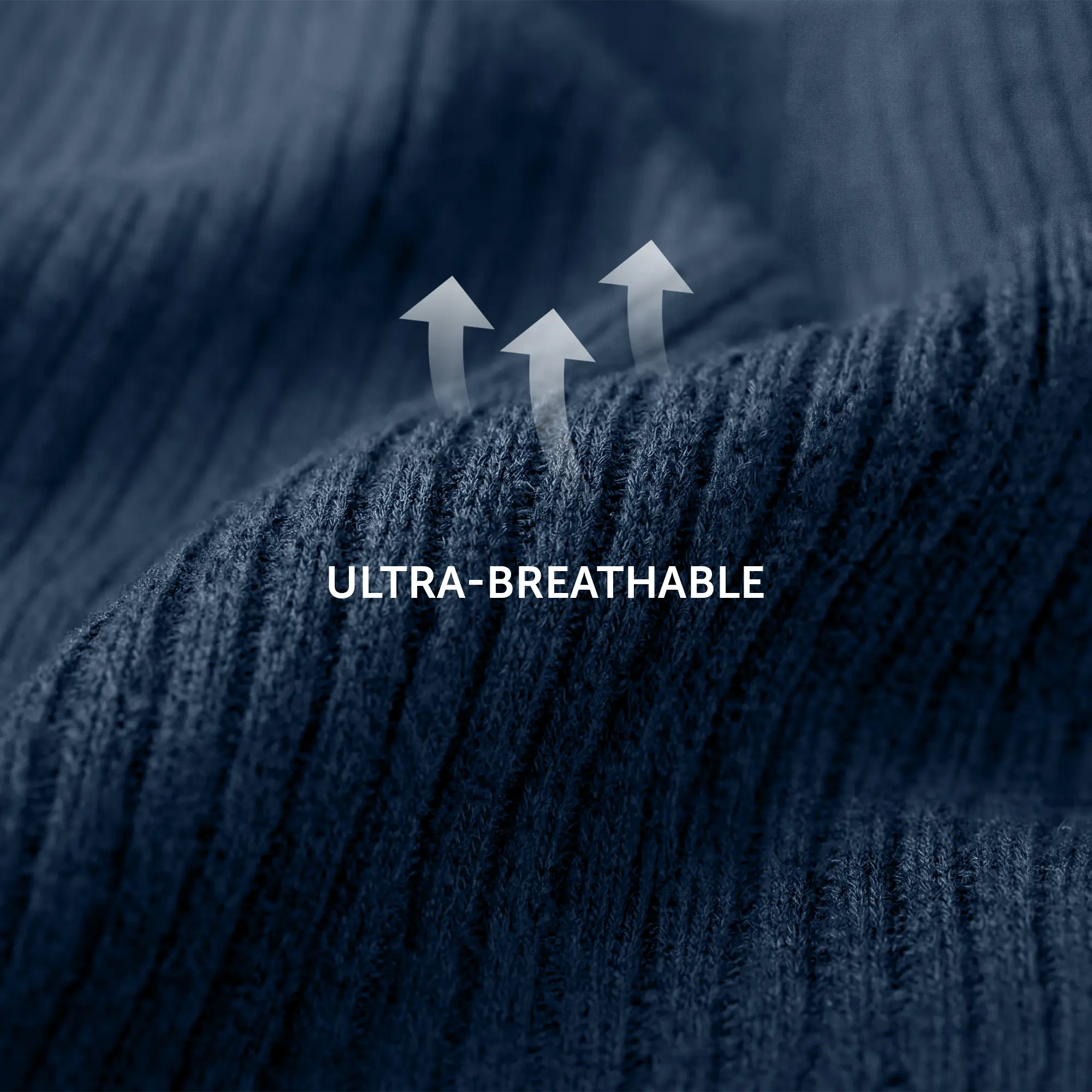 Crew-Length Socks - Midnight Blue - Image 3