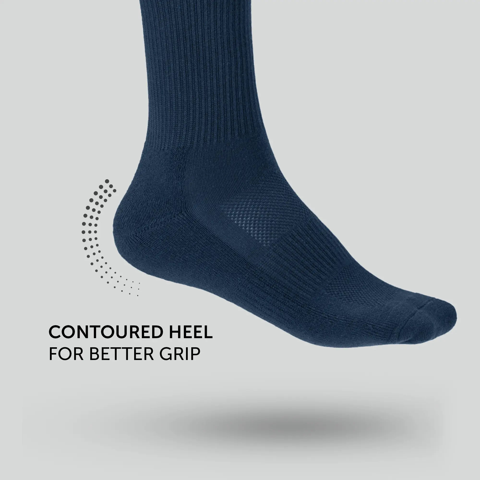 Crew-Length Socks - Midnight Blue - Image 4