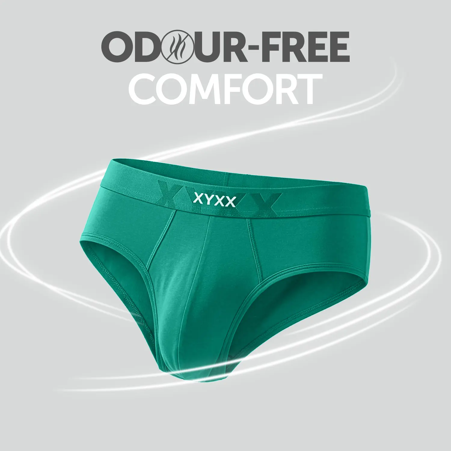 Element Cotton Stretch Briefs Lush Green - Image 2