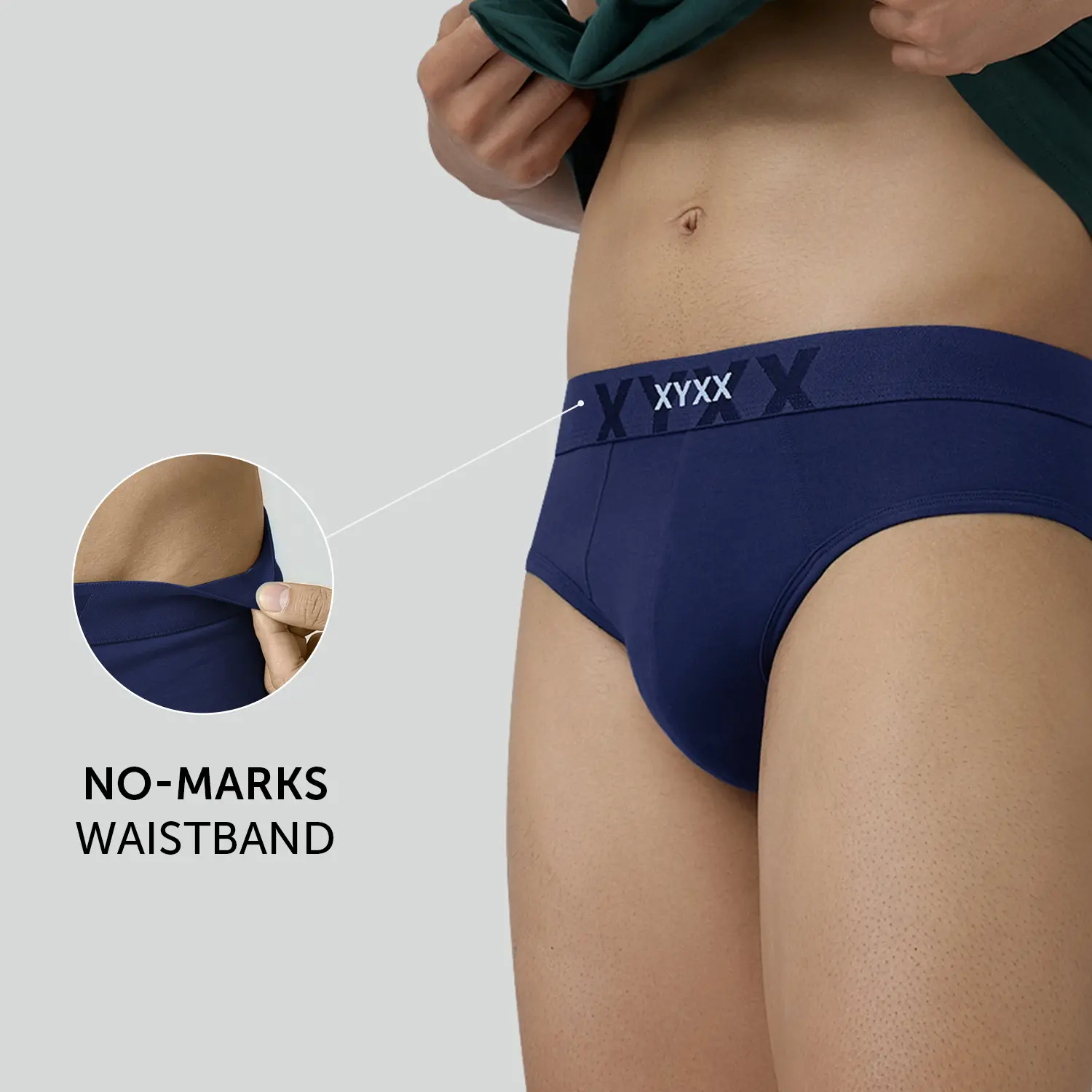 Element Cotton Stretch Briefs Midnight Blue - Image 3