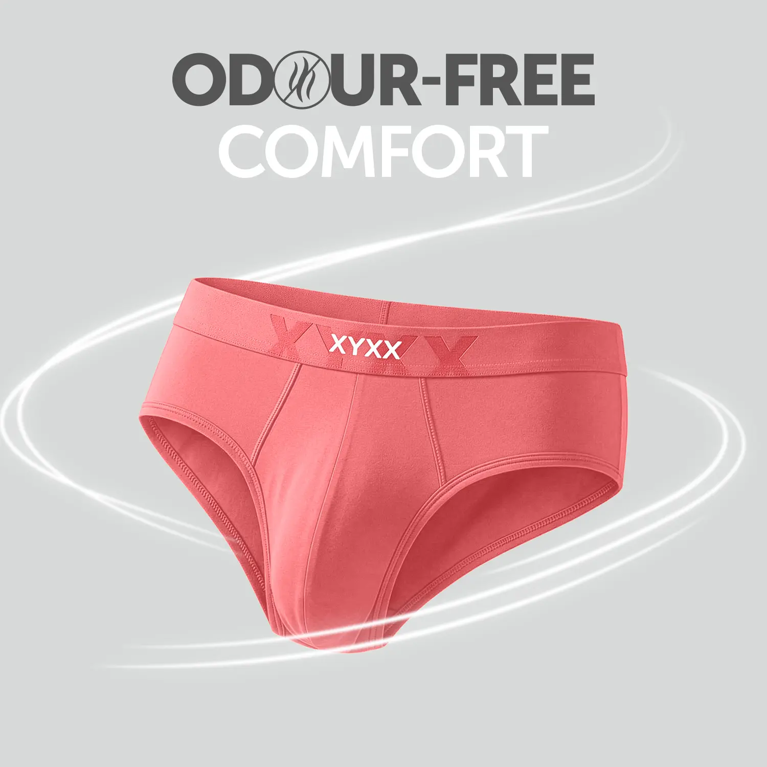 Element Cotton Stretch Briefs Pink Punch - Image 2