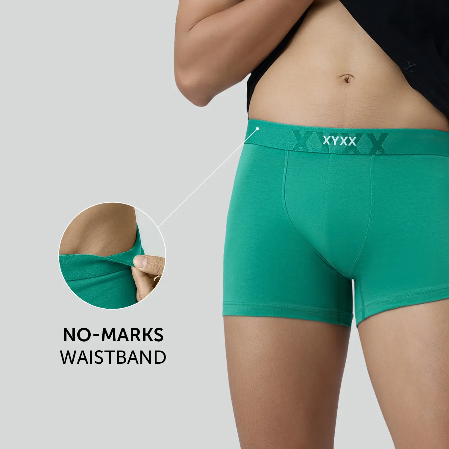 Element Cotton Stretch Trunks Lush Green - Image 3