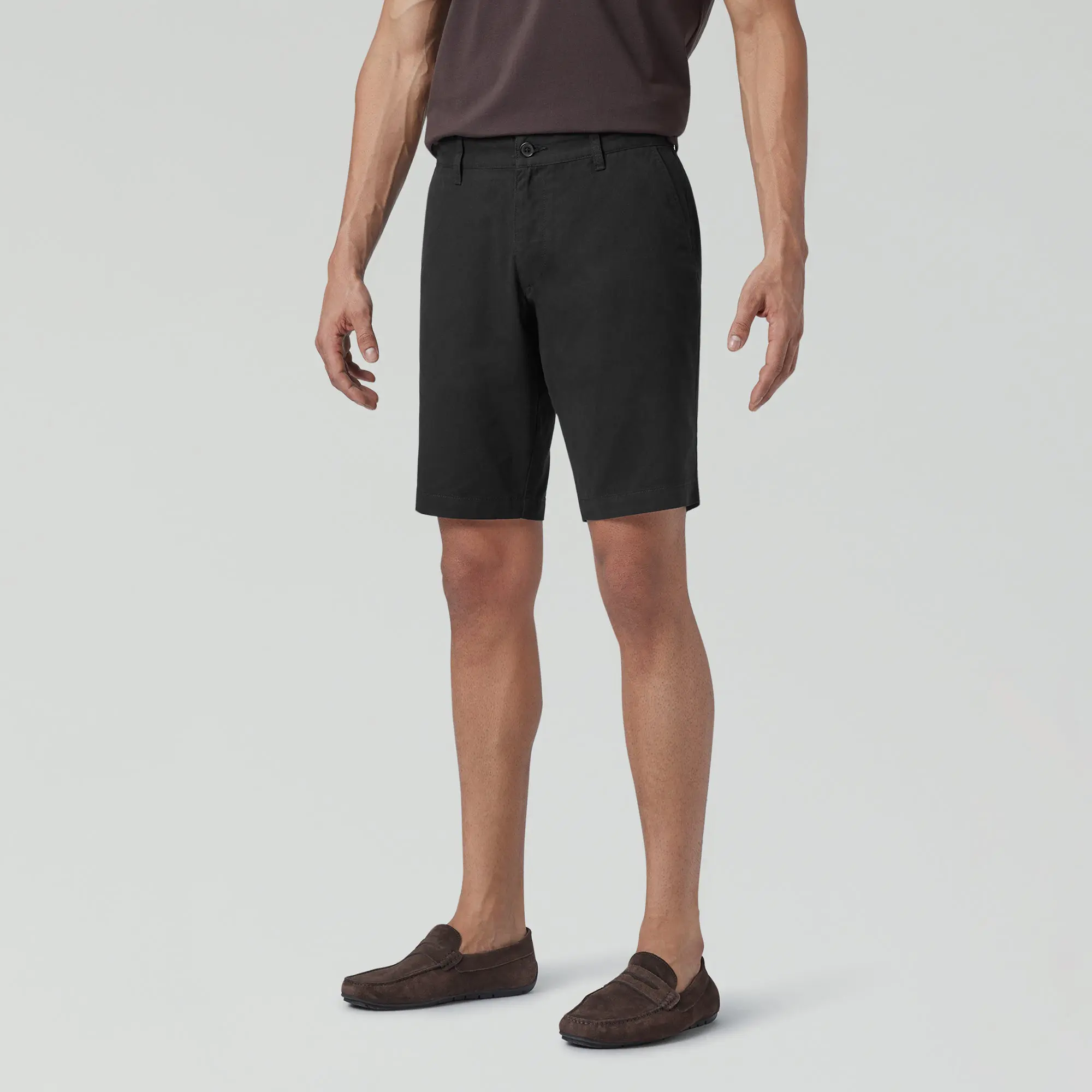 Element Cotton Chinos Shorts For Men Pitch Black - Image 3