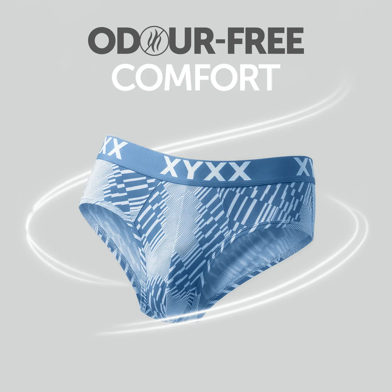 Matrix Cotton-Modal Briefs Cascade Blue - Image 4