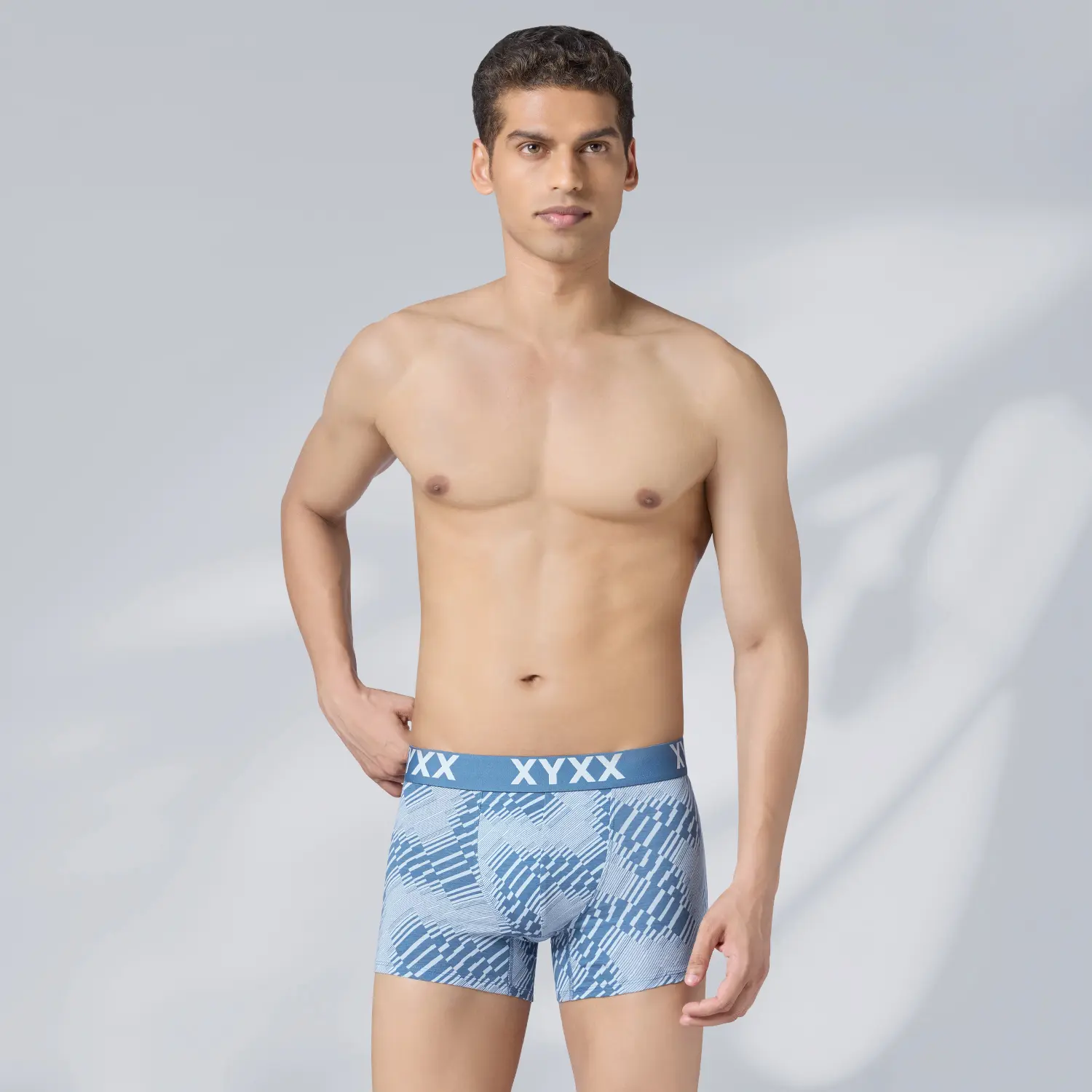 Matrix Cotton-Modal Trunks Cascade Blue - Image 3