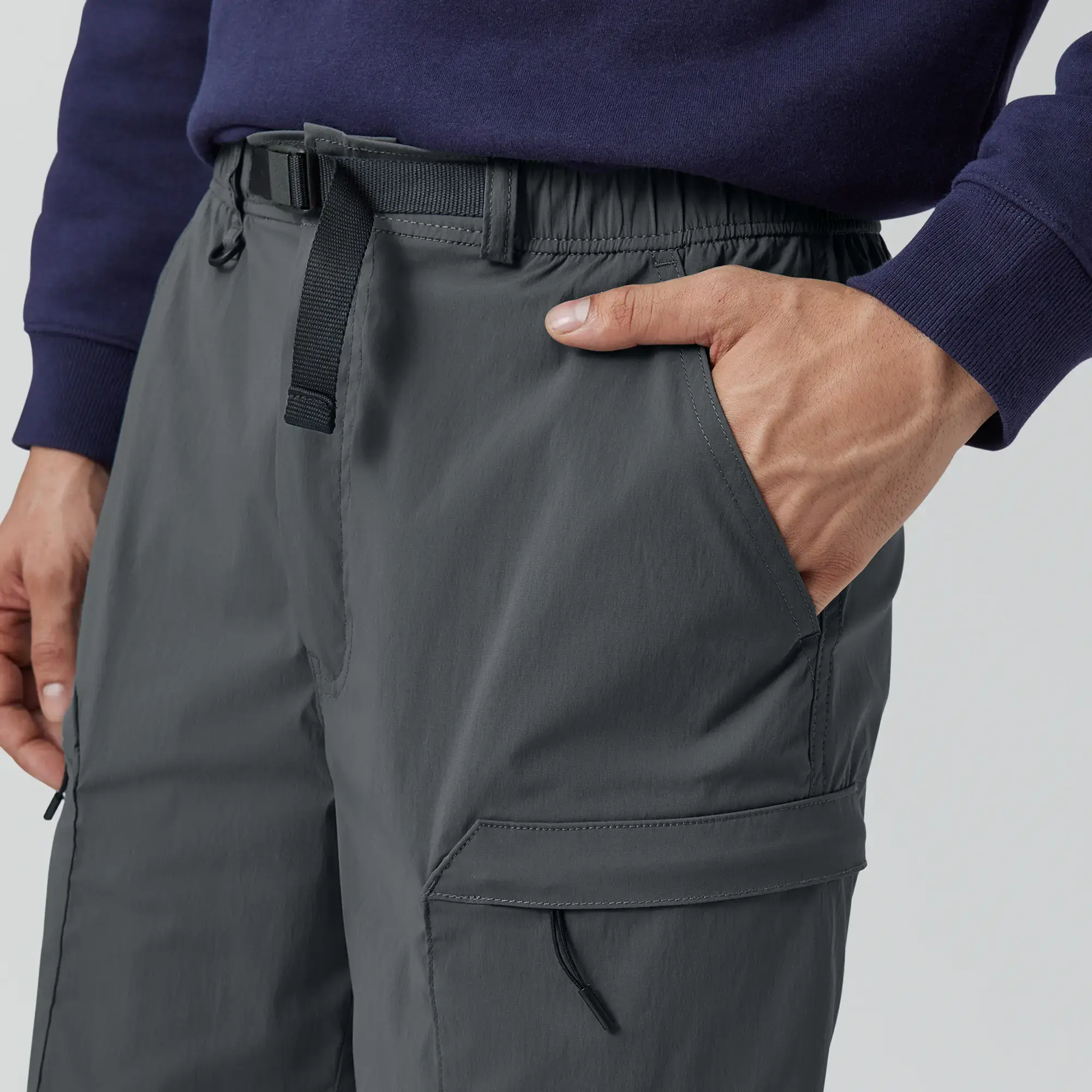 Moveo Cargo Shorts Anchor Grey - Image 6