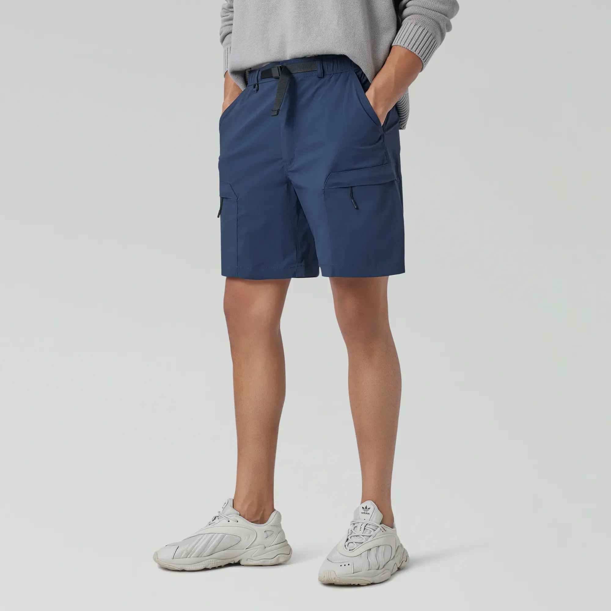 Moveo Cargo Shorts Midnight Blue - Image 3