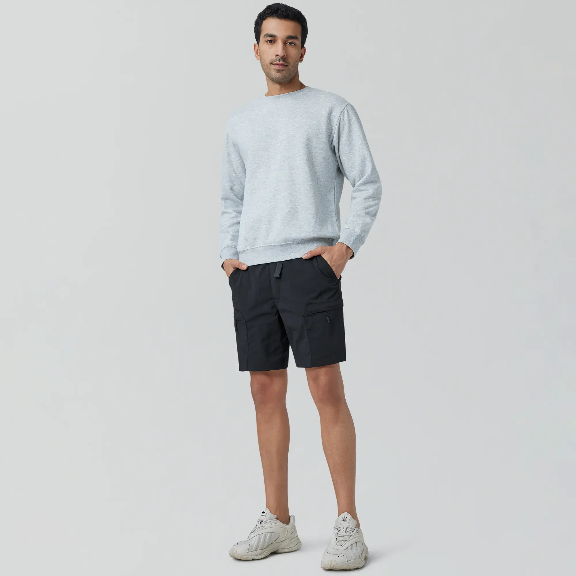 Moveo Cargo Shorts Pitch Black - Image 5