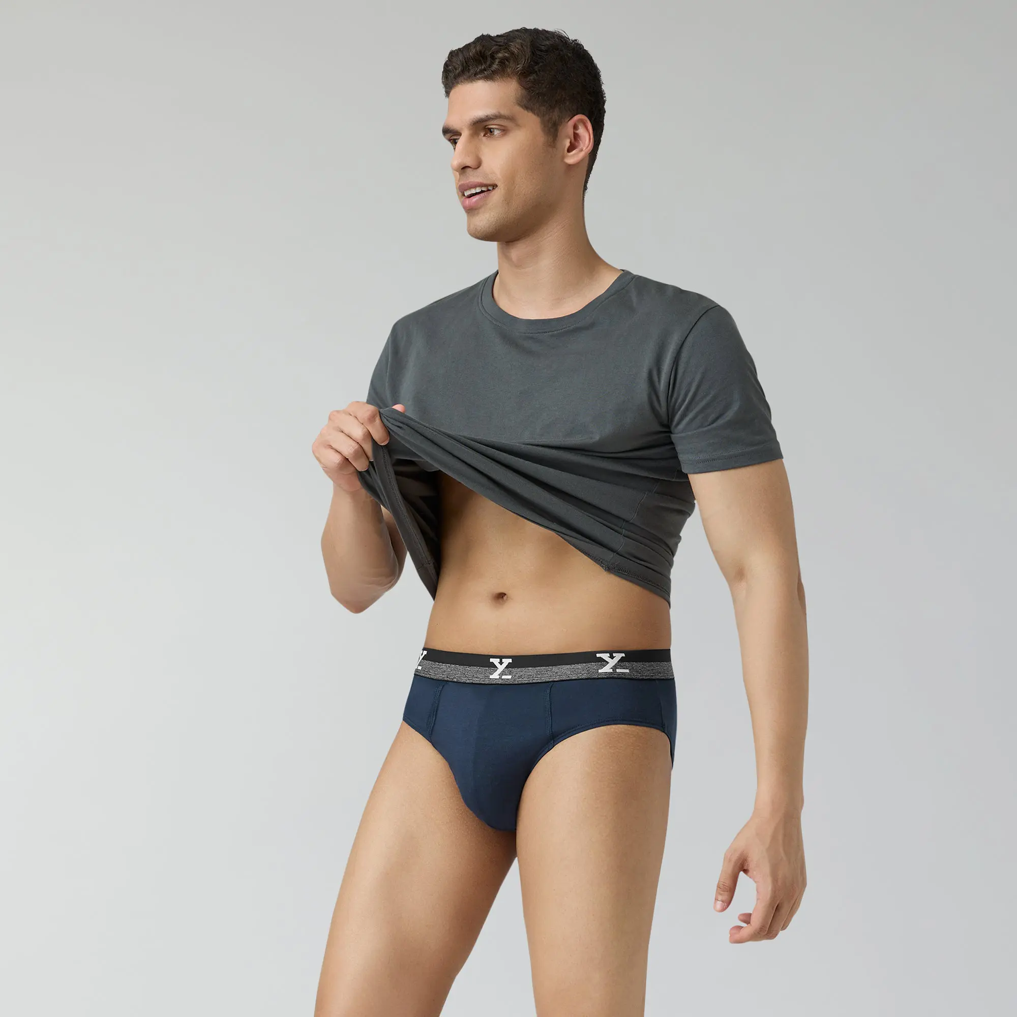 Nova Cotton Briefs Midnight Blue - Image 4