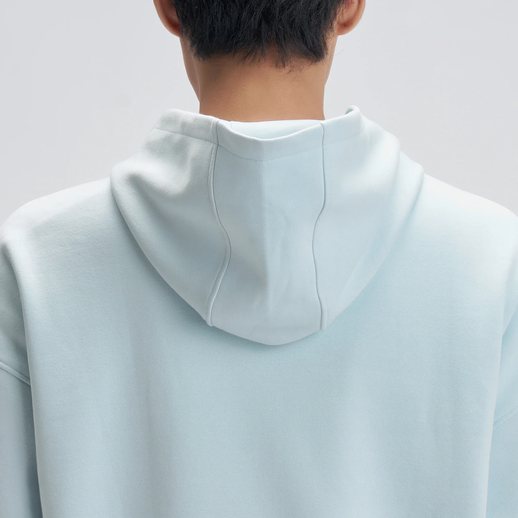 Crew Oversized Hoodie - Quad Blue - Image 5