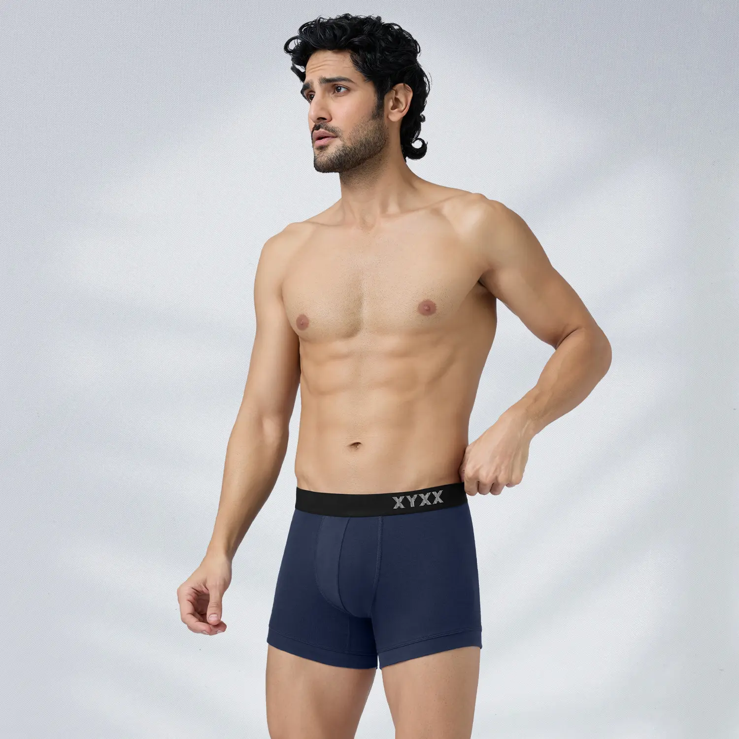 Pace Cotton Rib Trunks Estate Blue - Image 5