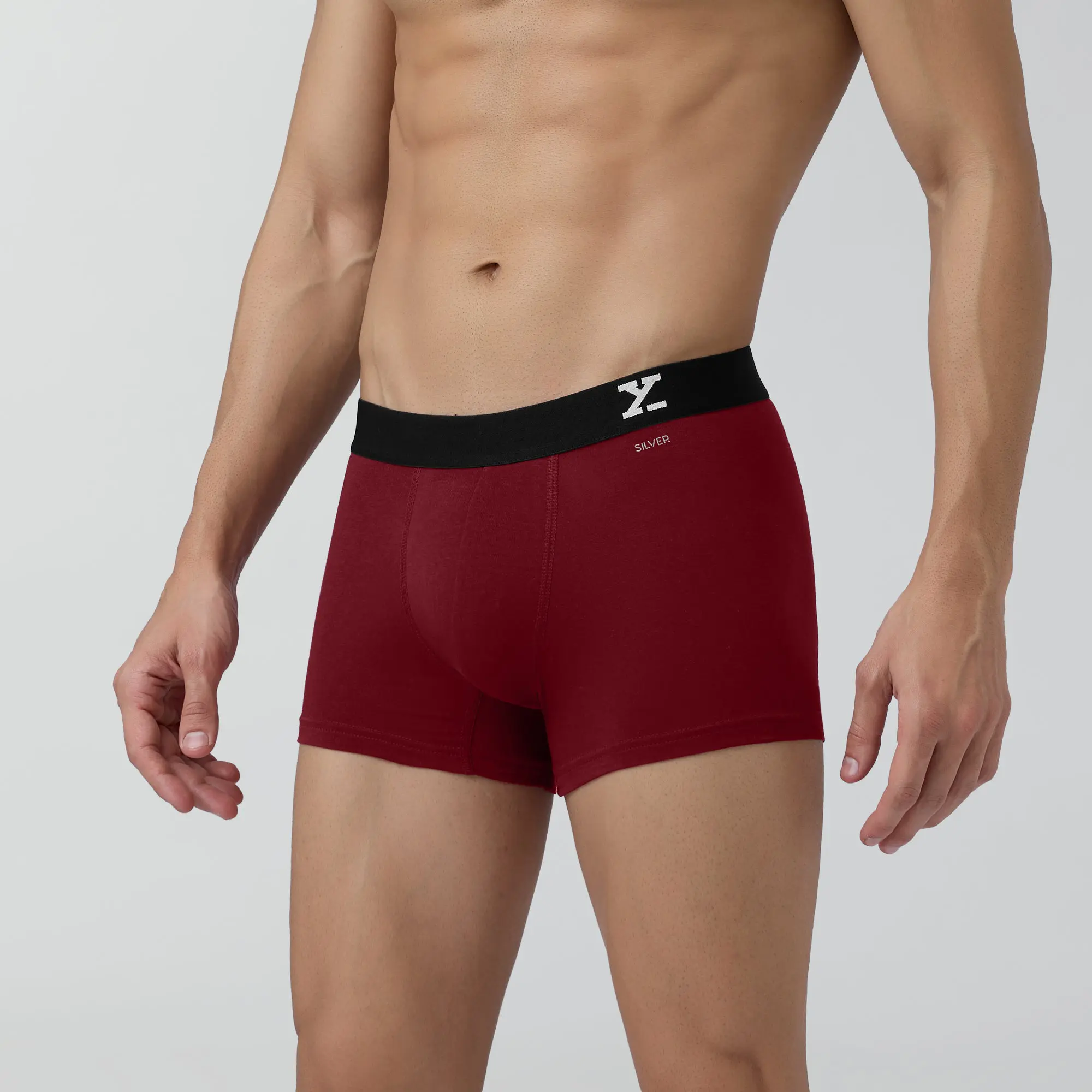 Parallax Aero Traq Cotton Trunks Red Blue Black Green(Pack of 6) - Image 5
