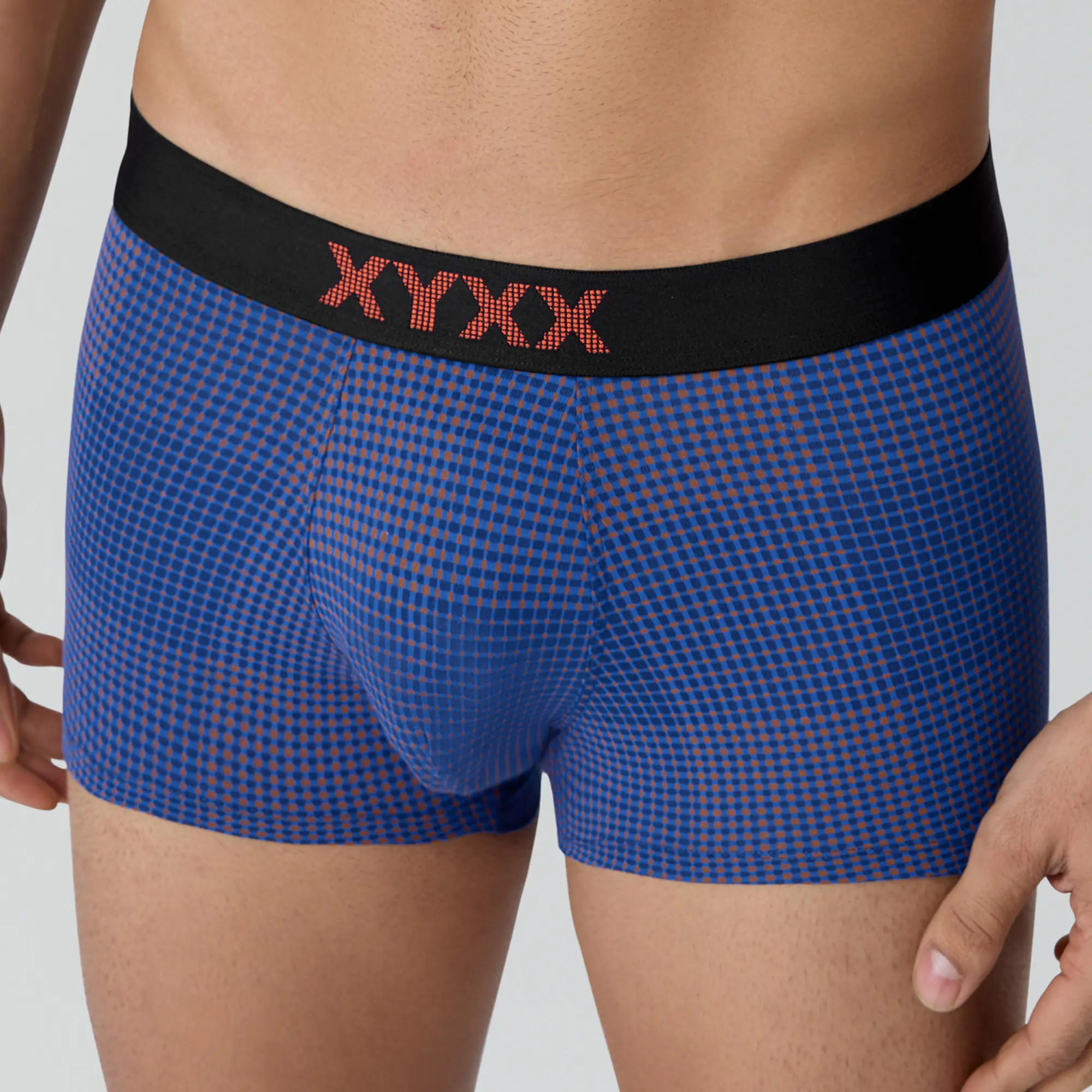 Quad Cotton Trunks Sunset Blue - Image 4