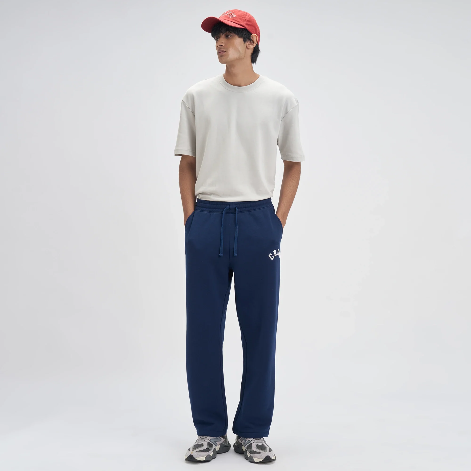 Crew Relaxed Fit Sweatpants - Blue Nights - Image 3