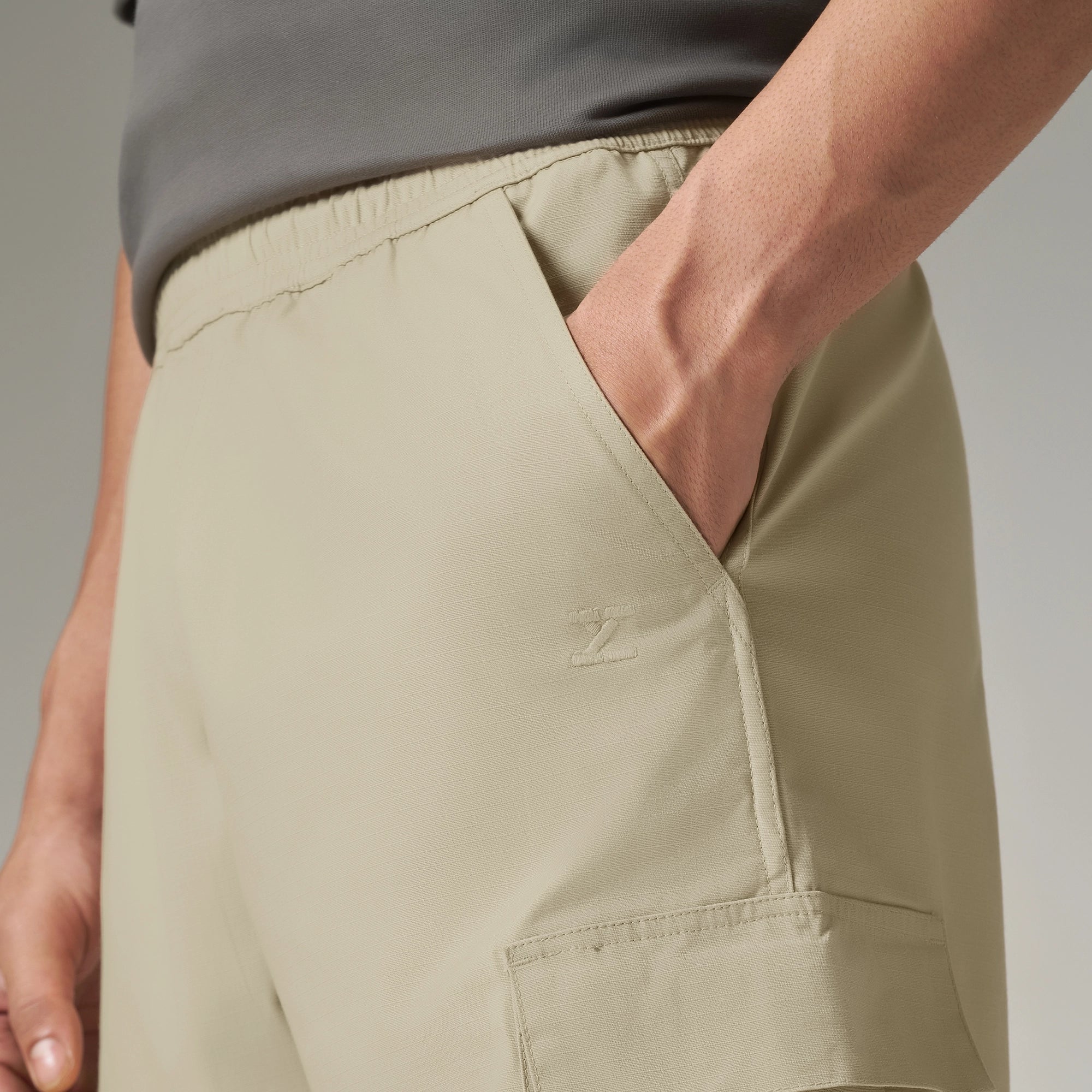 Rove Relaxed Fit Ripstop Cargo Pants - Creamy Tan - Image 5