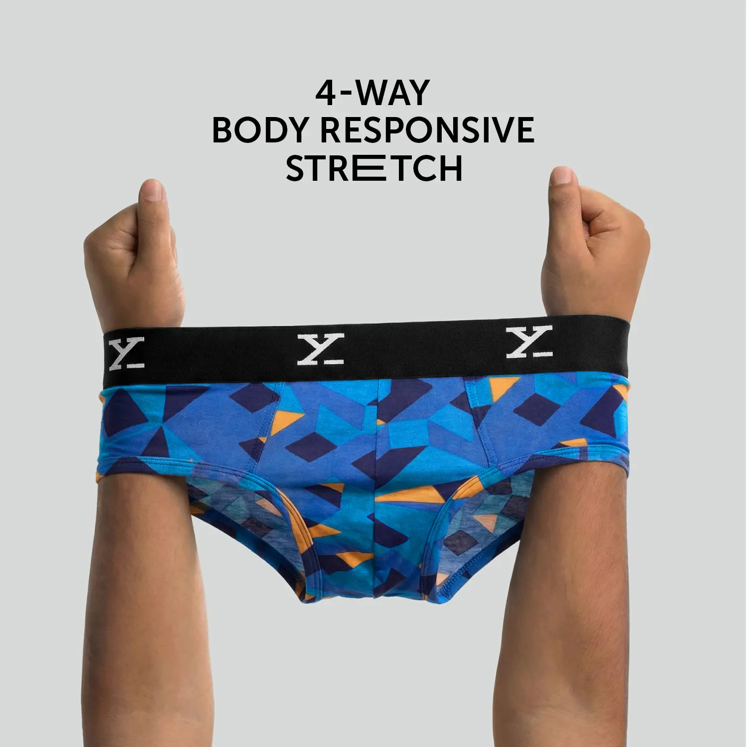 Shuffle Modal Briefs Prism Blue - Image 3