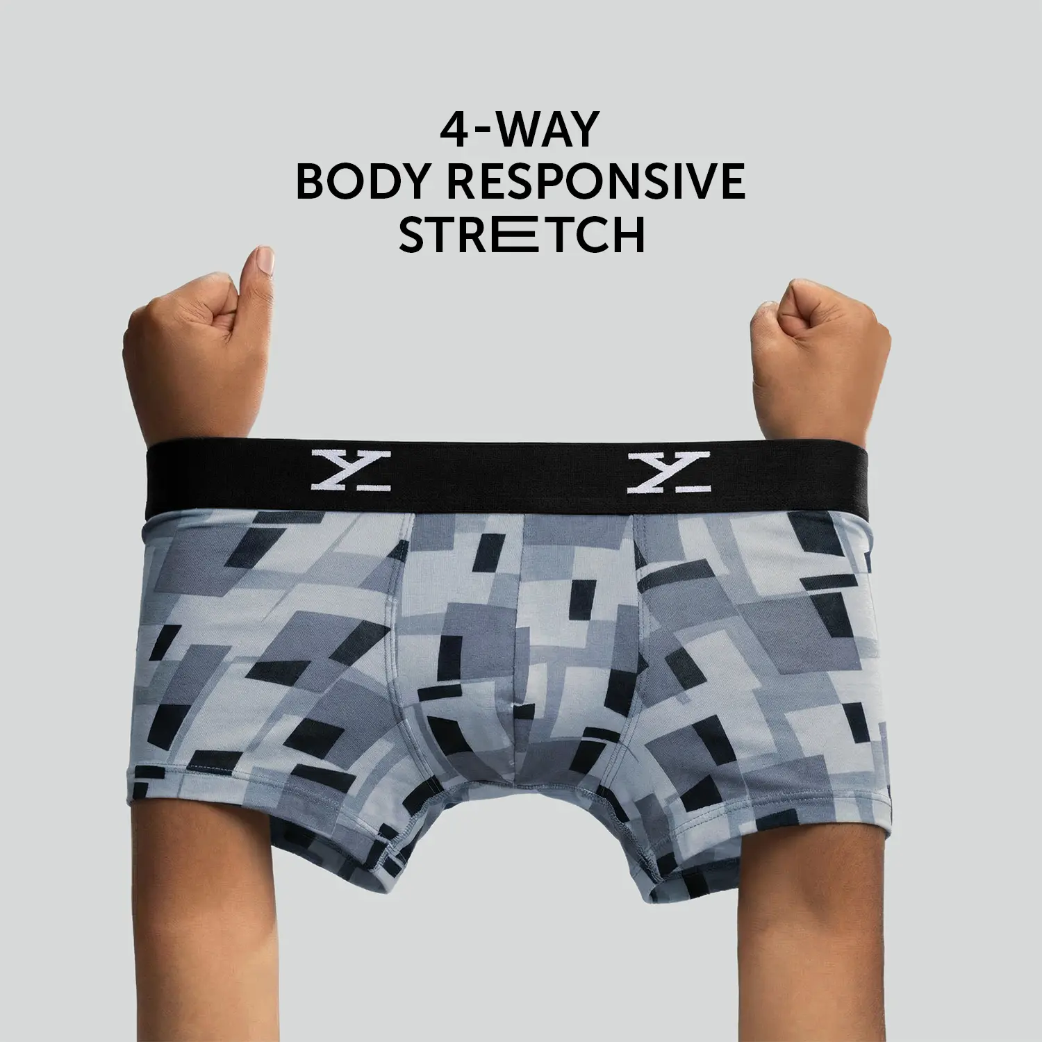 Shuffle Modal Trunks Boxy Grey - Image 3