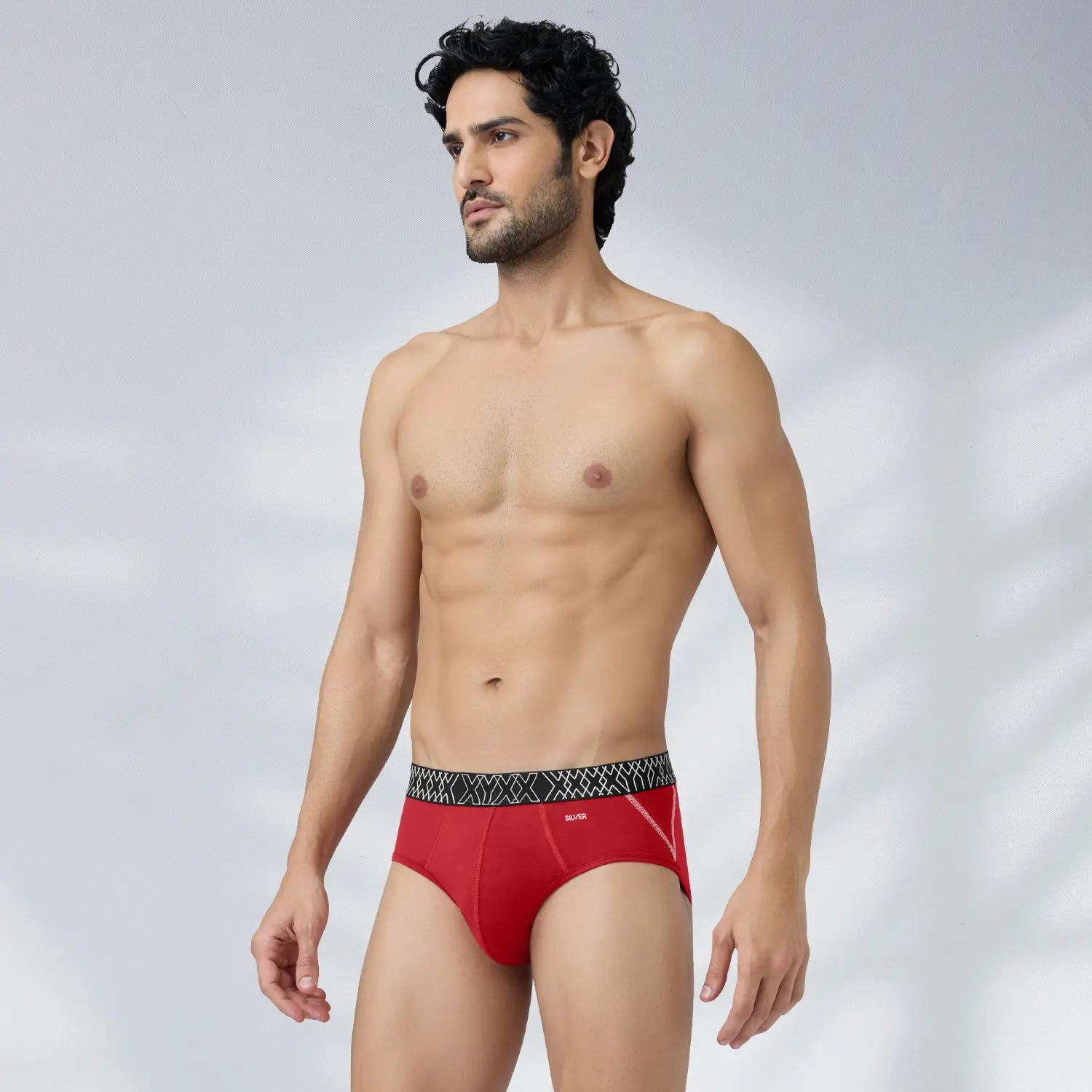 Sprint Cotton Stretch Briefs Rio Red - Image 3