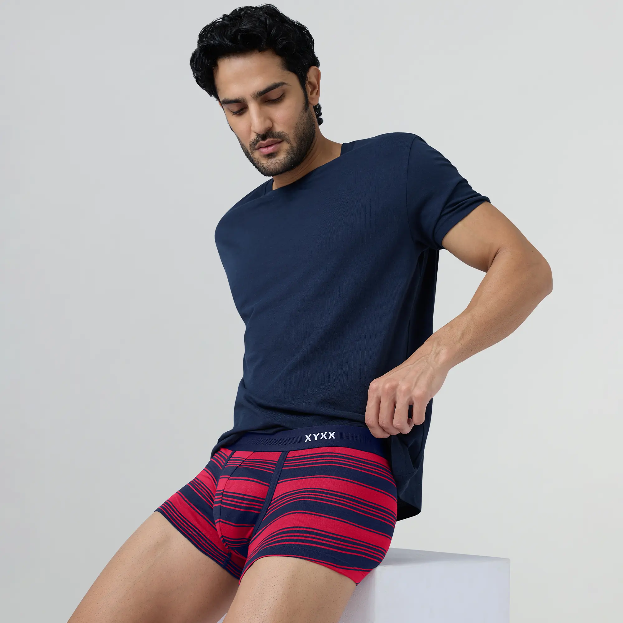 Streax Cotton Stretch Trunks Cardinal Red - Image 4