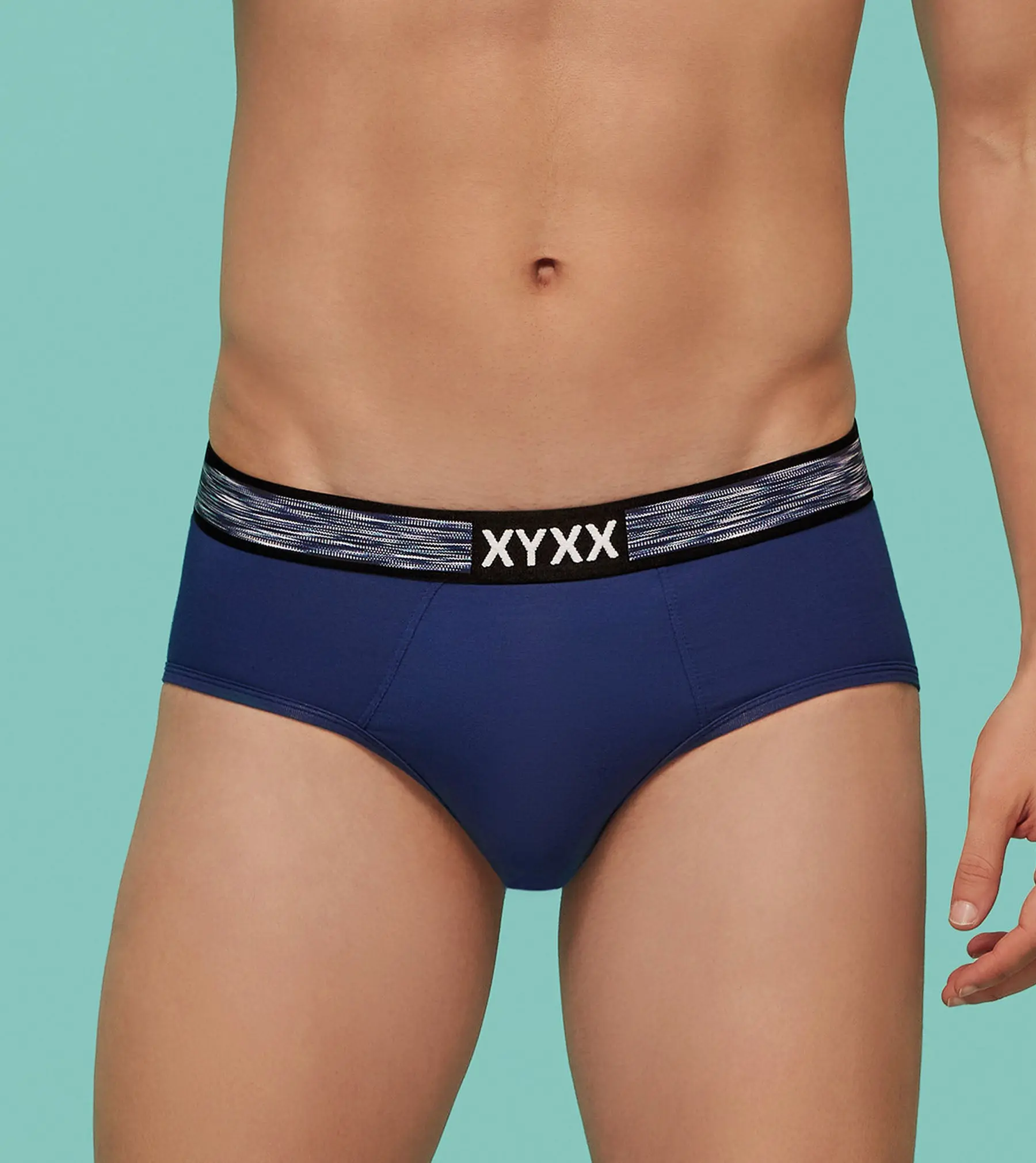 Hues Briefs Vivid Blue - Image 2