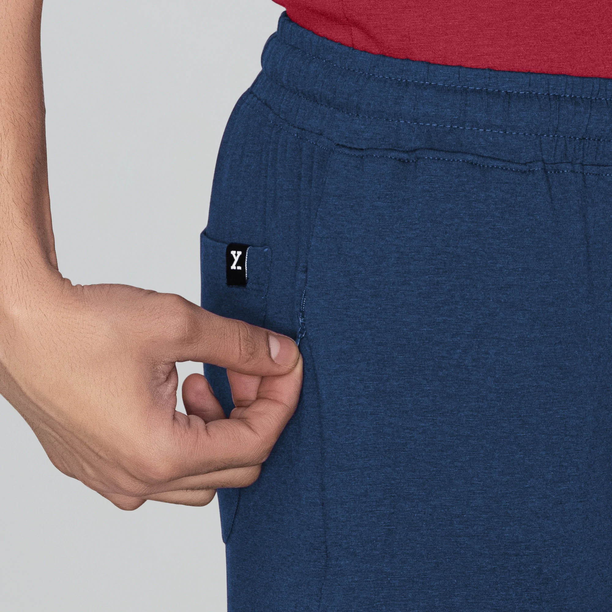Ace Modal-Cotton Shorts Estate Blue - Image 6