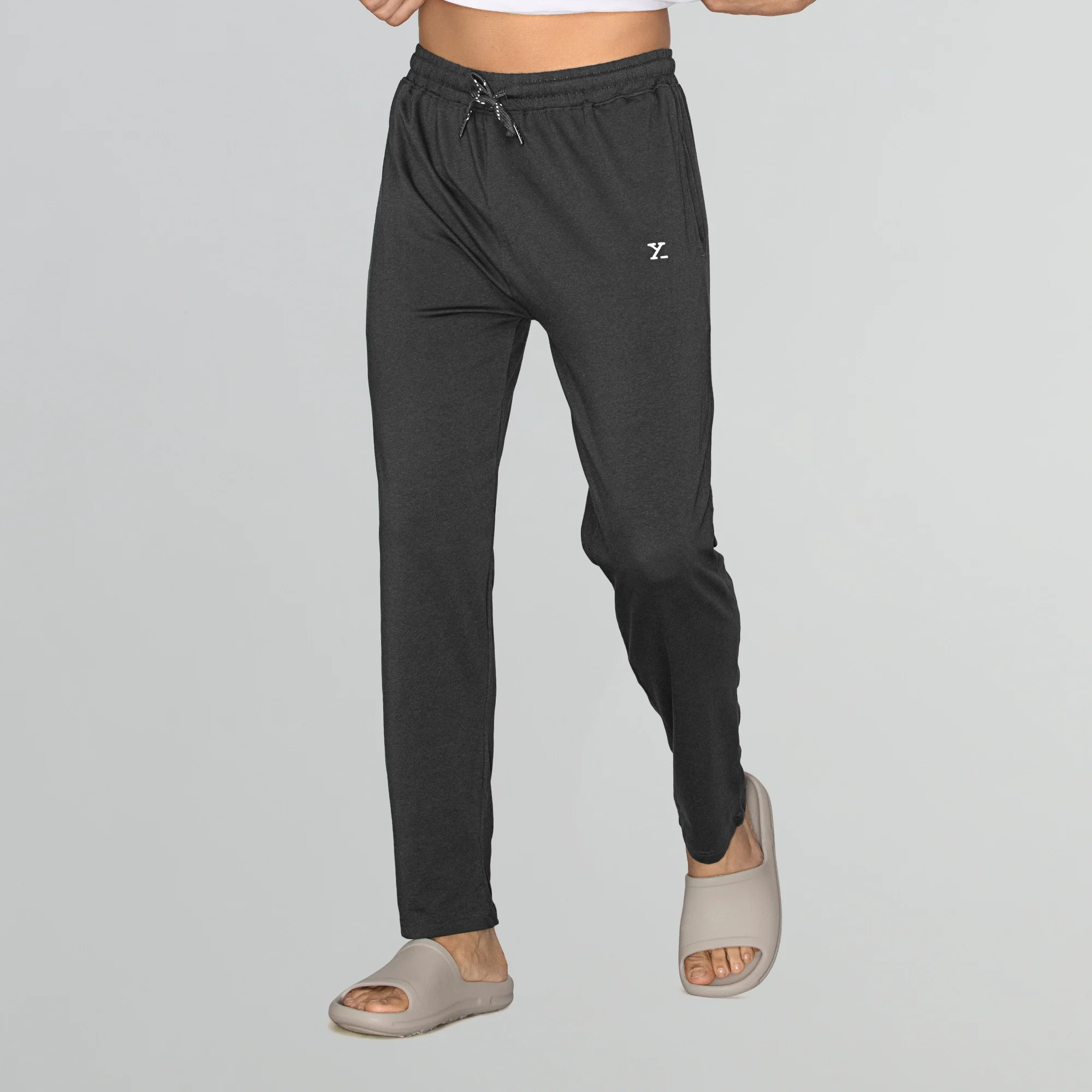 Ace Modal-Cotton Lounge Pants Graphite Grey - Image 3