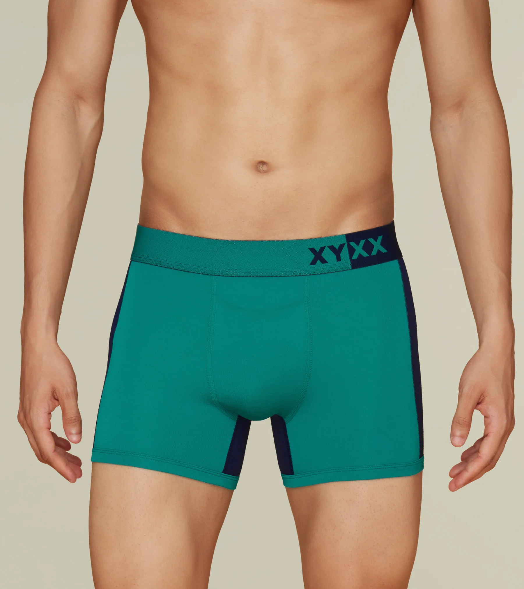 Dualist Modal Trunks Pack of 3 (Aqua Blue, Lime Yellow, Blue) - Image 2