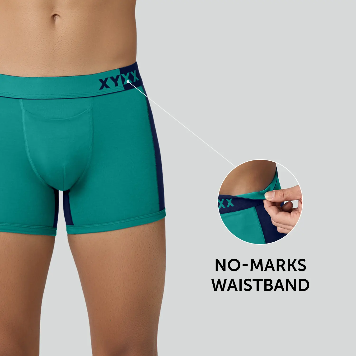 Dualist Modal Trunks Aqua Green - Image 4
